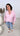 Oversized Bluse Azzurro *Rosa*
