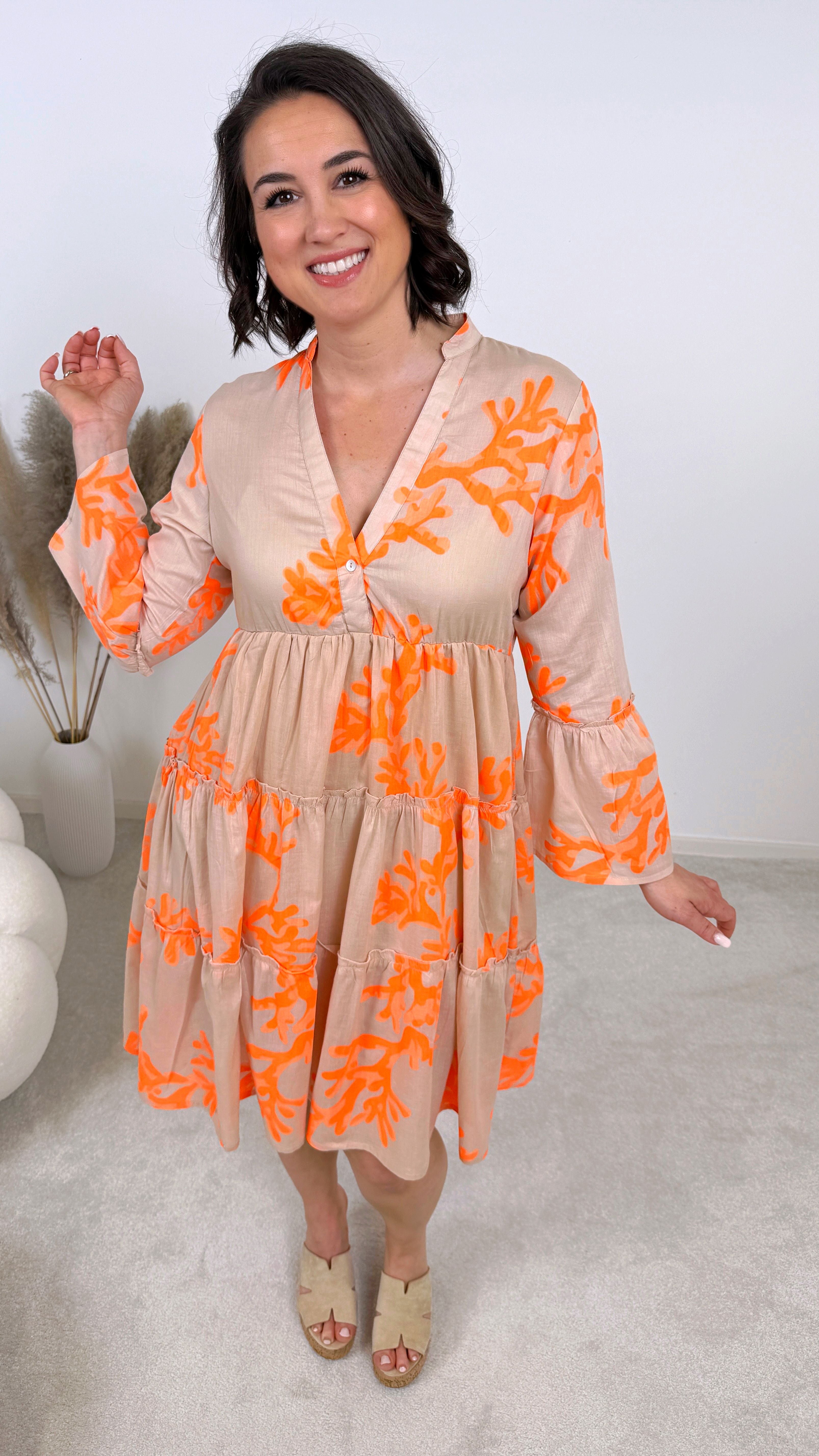 Tunika-Kleid Neon Flame