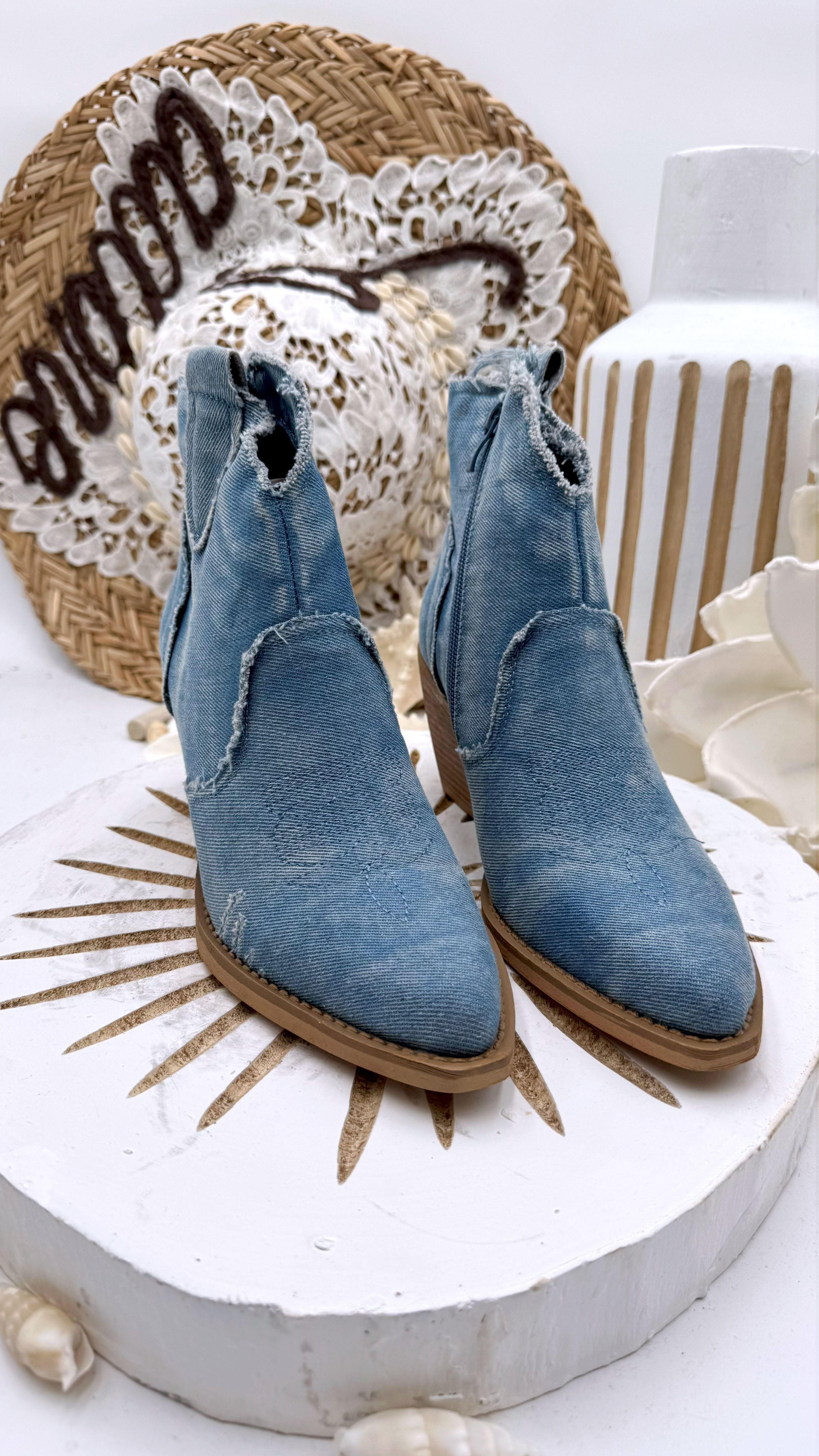 Stiefellette Denim Diva *Hell*