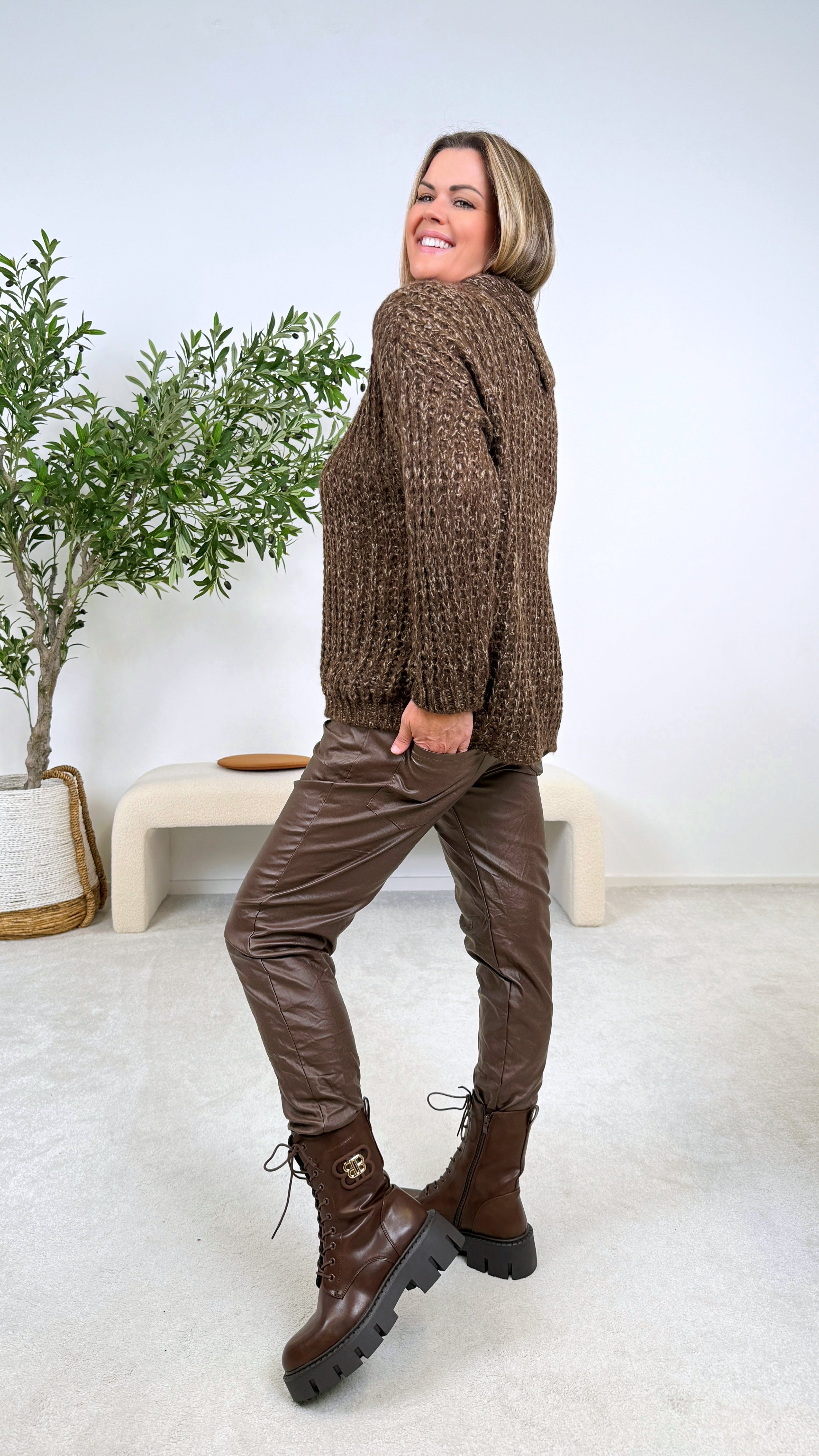 Grober Strickpullover Autumn Ease (7 Farben) - Power of Princess