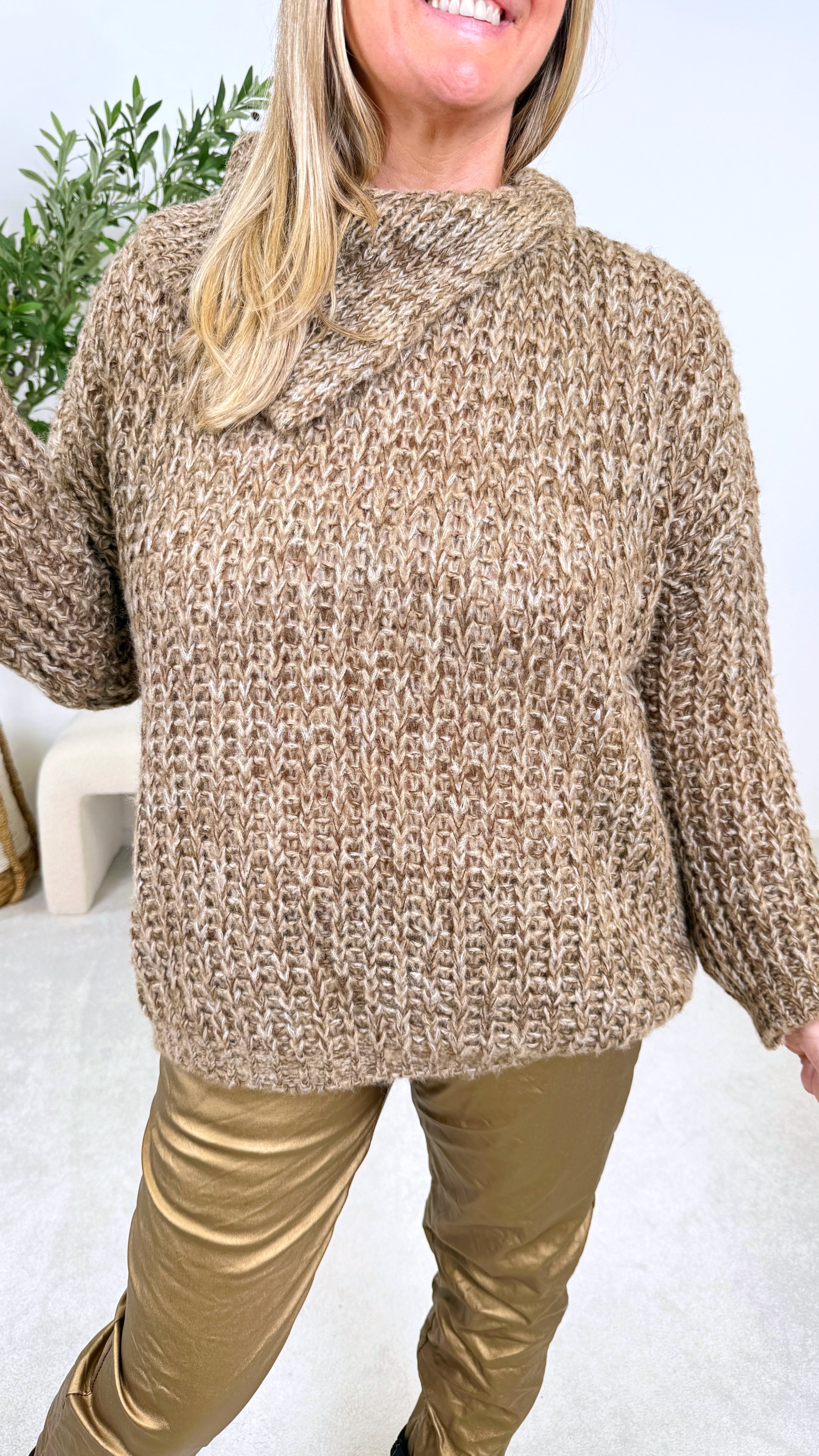 Grober Strickpullover Autumn Ease (7 Farben) - Power of Princess