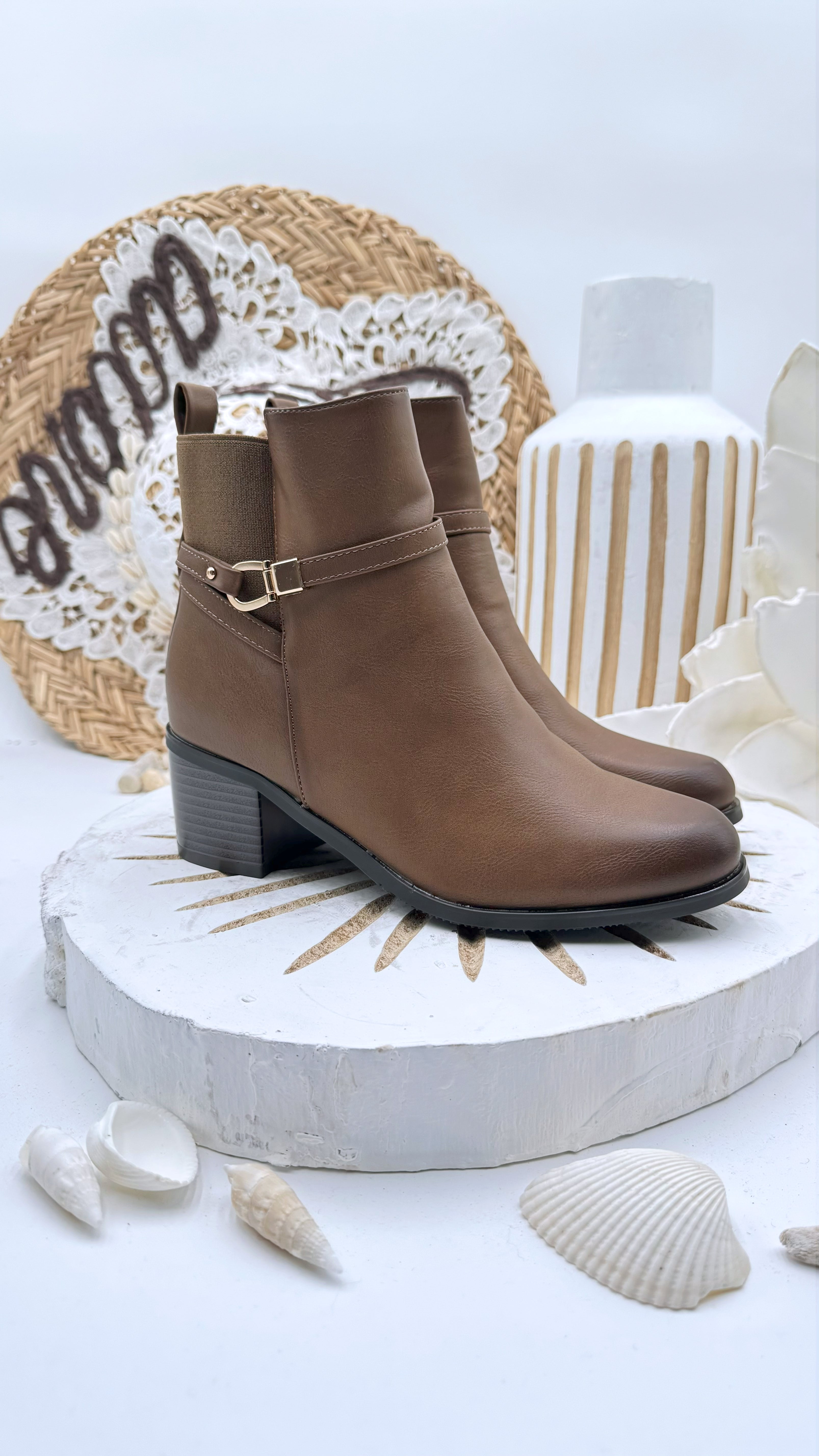 Stiefelette Step on (3 Farben)