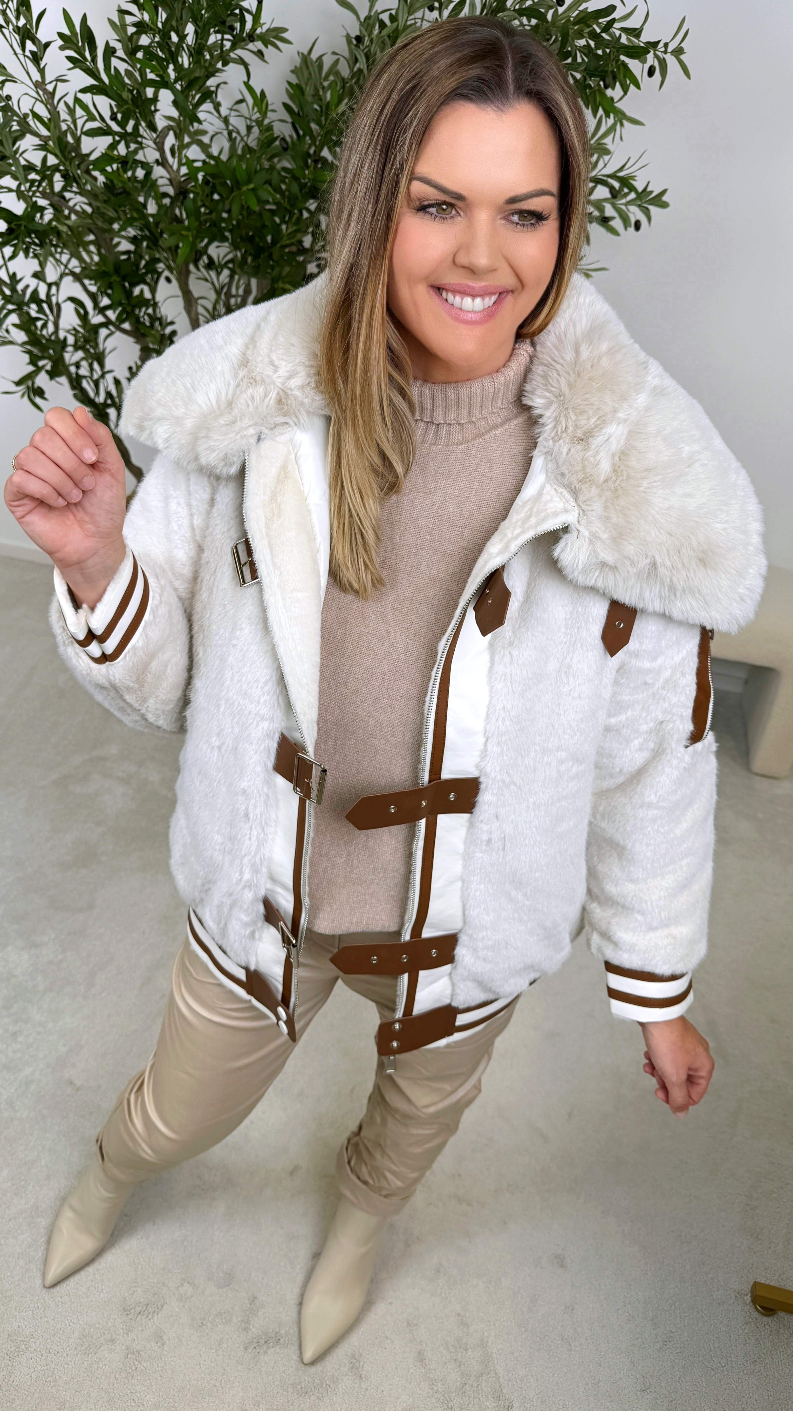 Jacke Frosty Charm *Beige* - Power of Princess