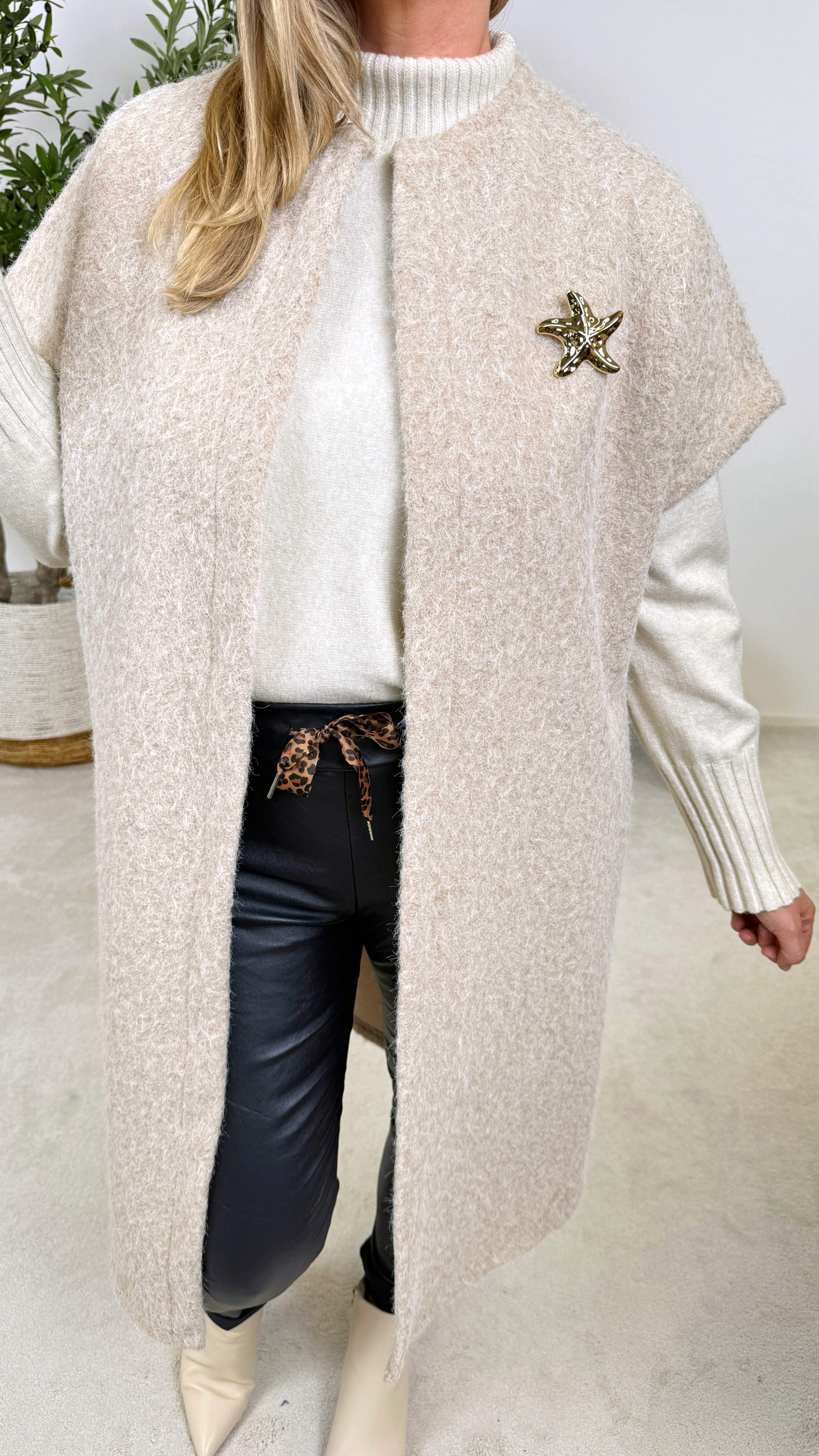 Weste Autumn Nest *Beige*