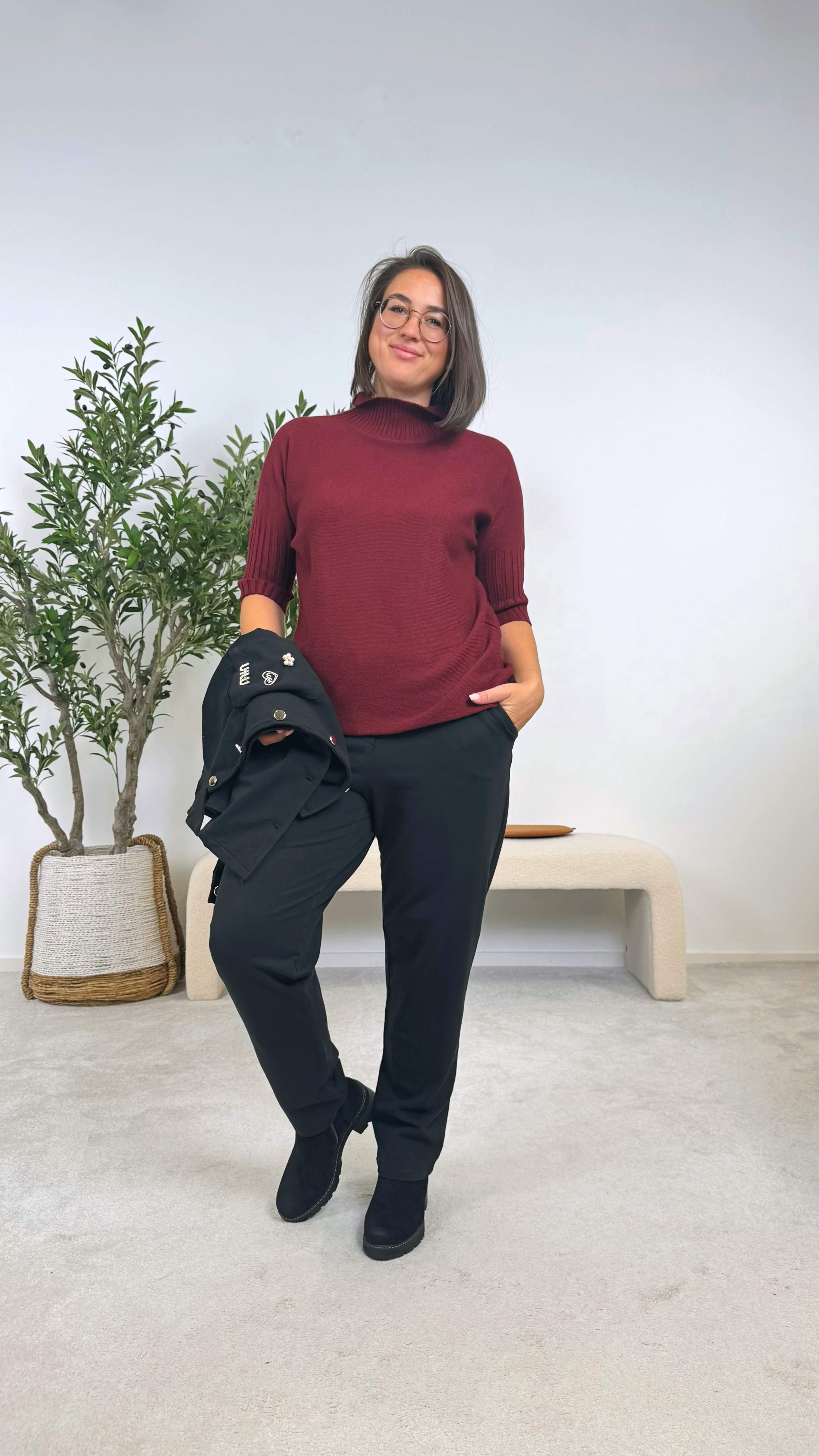 Rollkragenpullover Rachel (17 Farben)