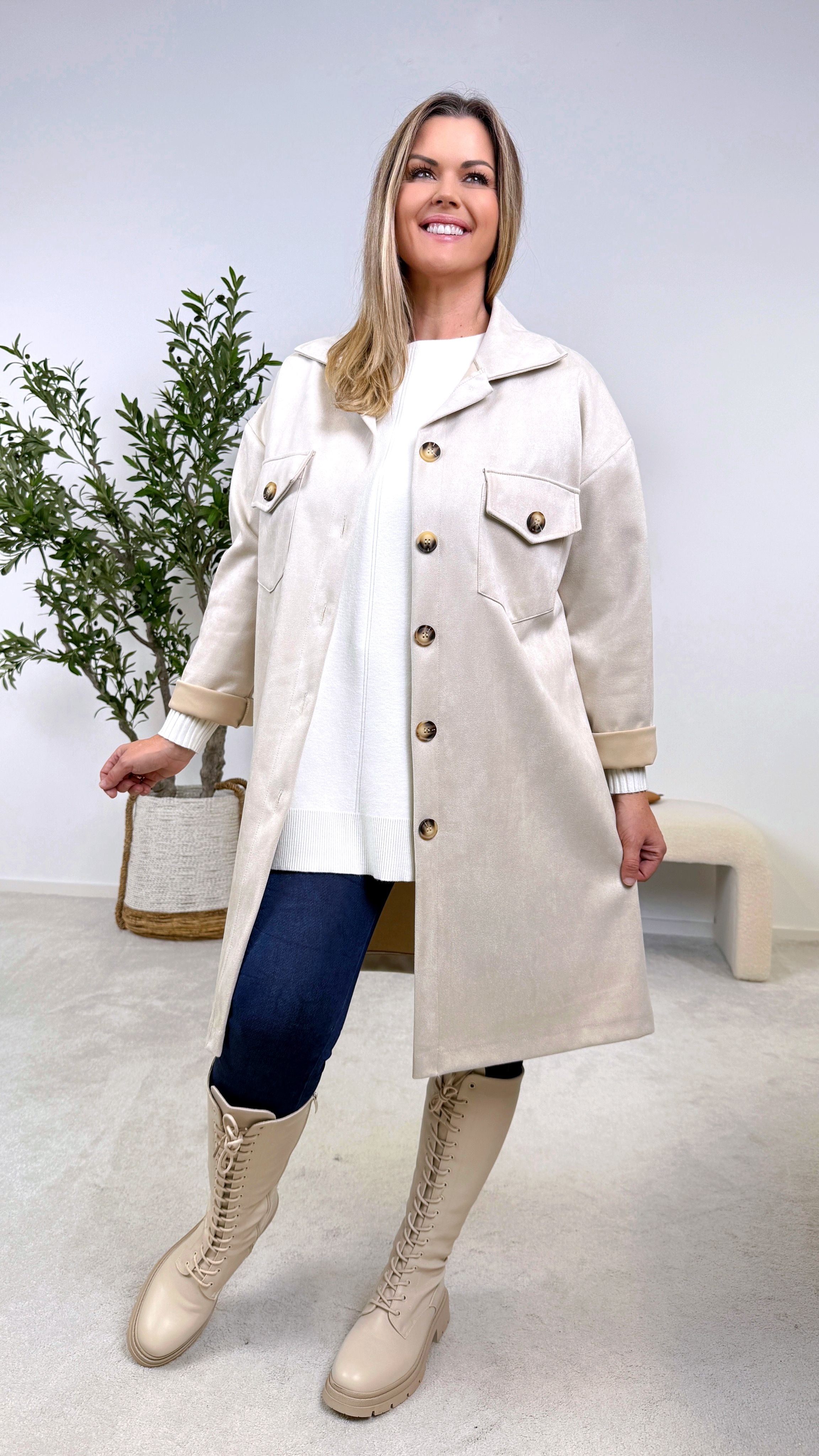 Hemd-Jacke Luniva (7 Farben)