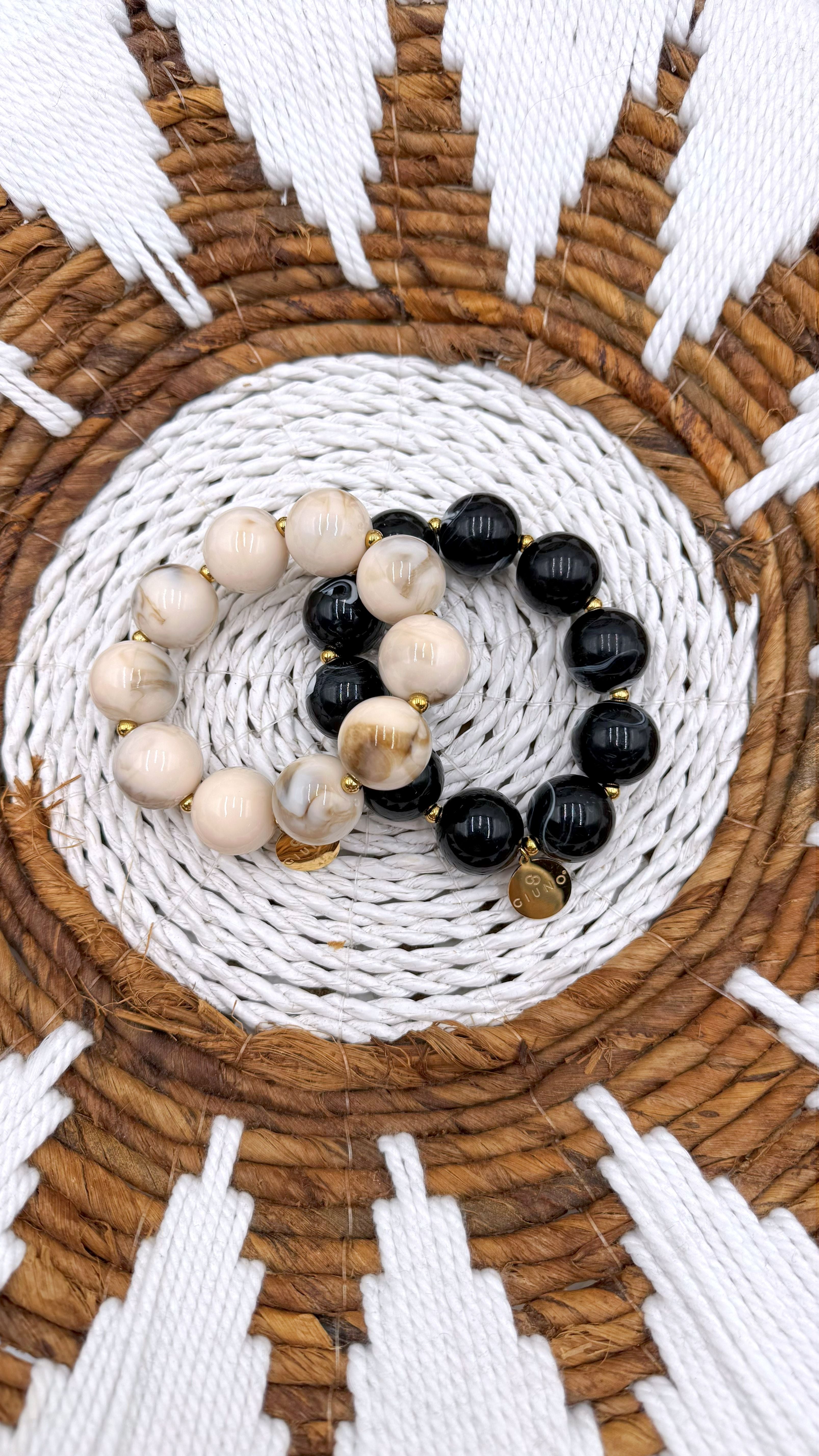 Perlenarmband Marbella (2 Farben)