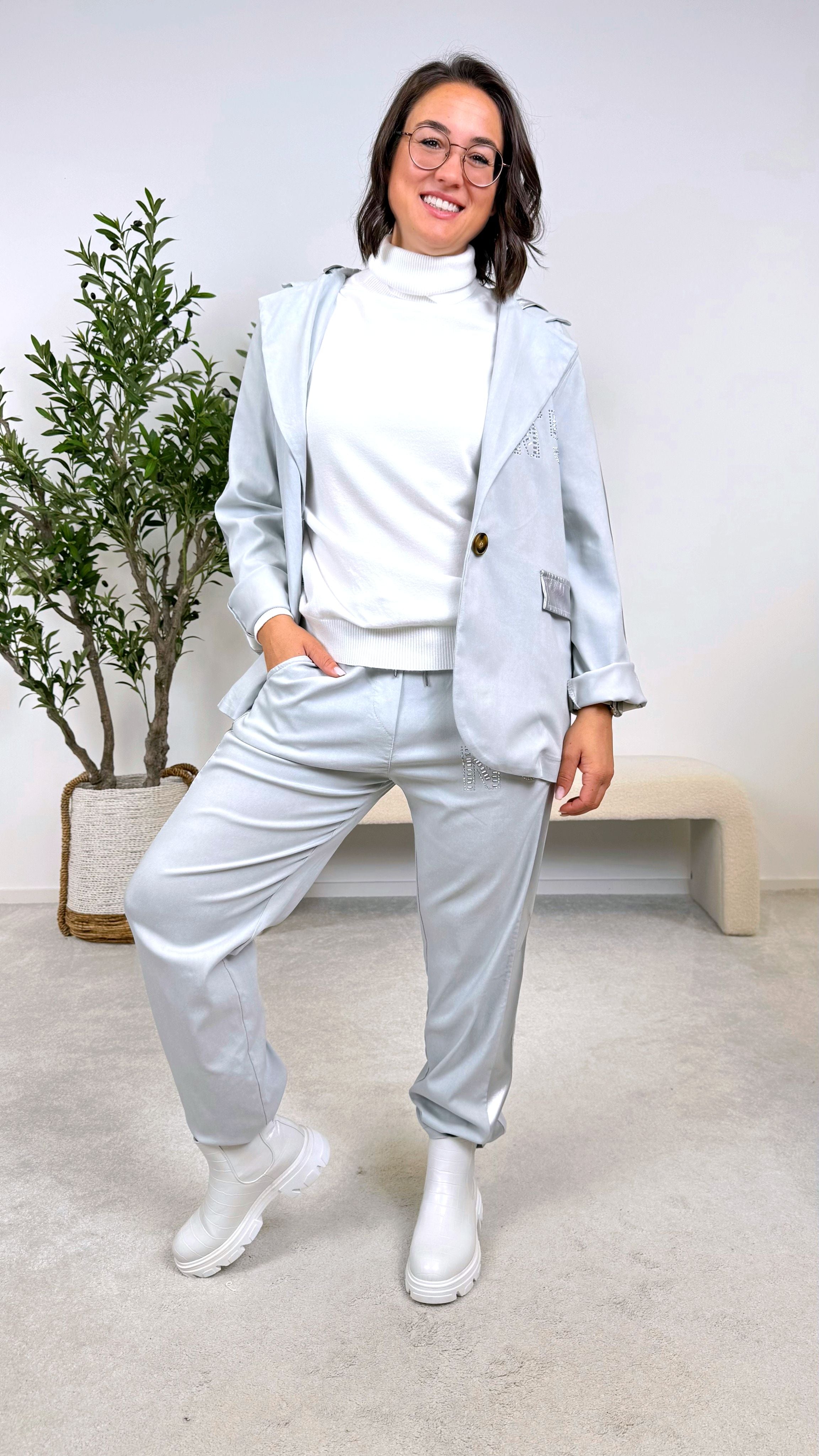 Blazer Silver Stripes *Grau* - Power of Princess