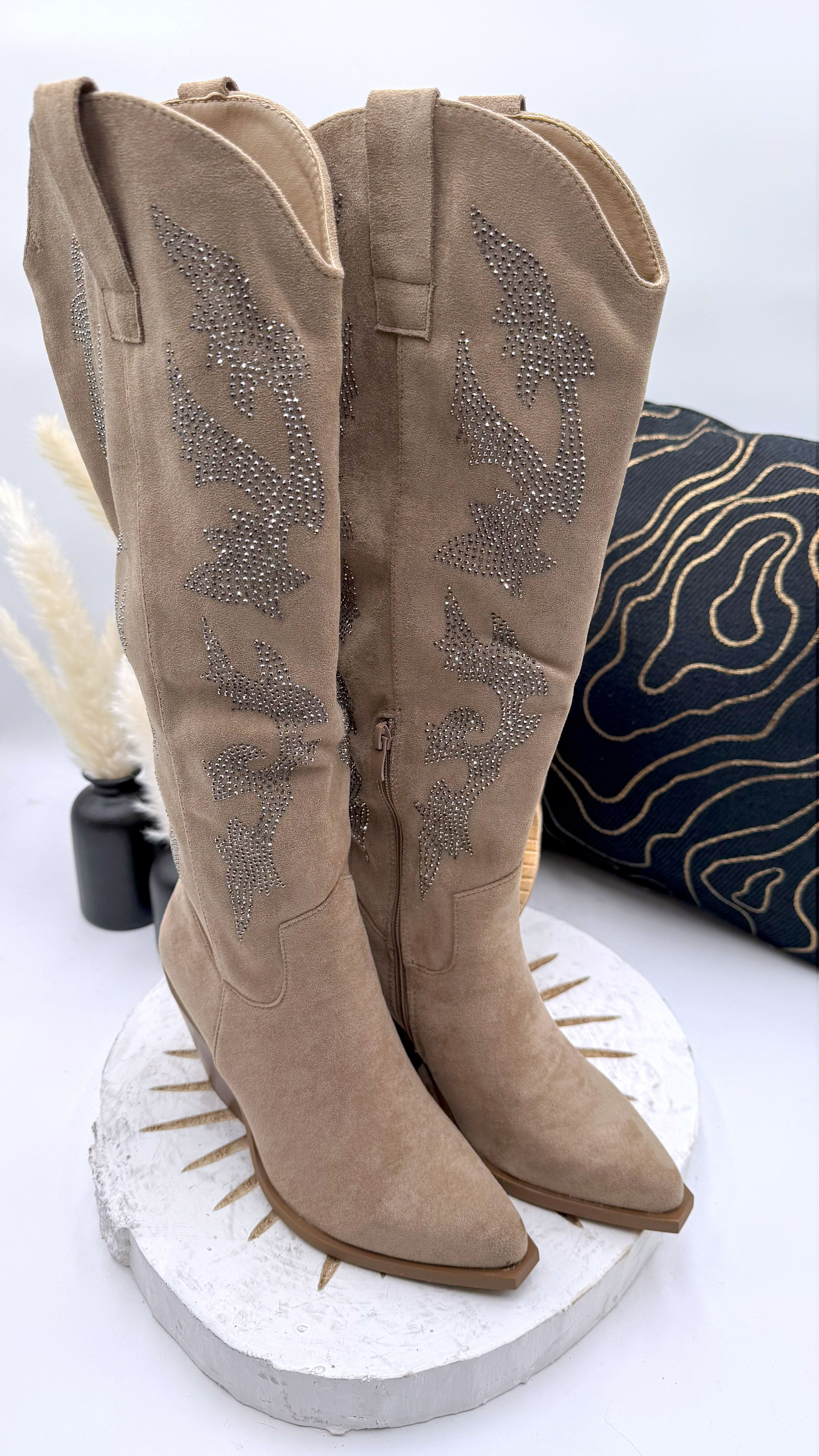 Stiefel Glam Rodeo *Beige*
