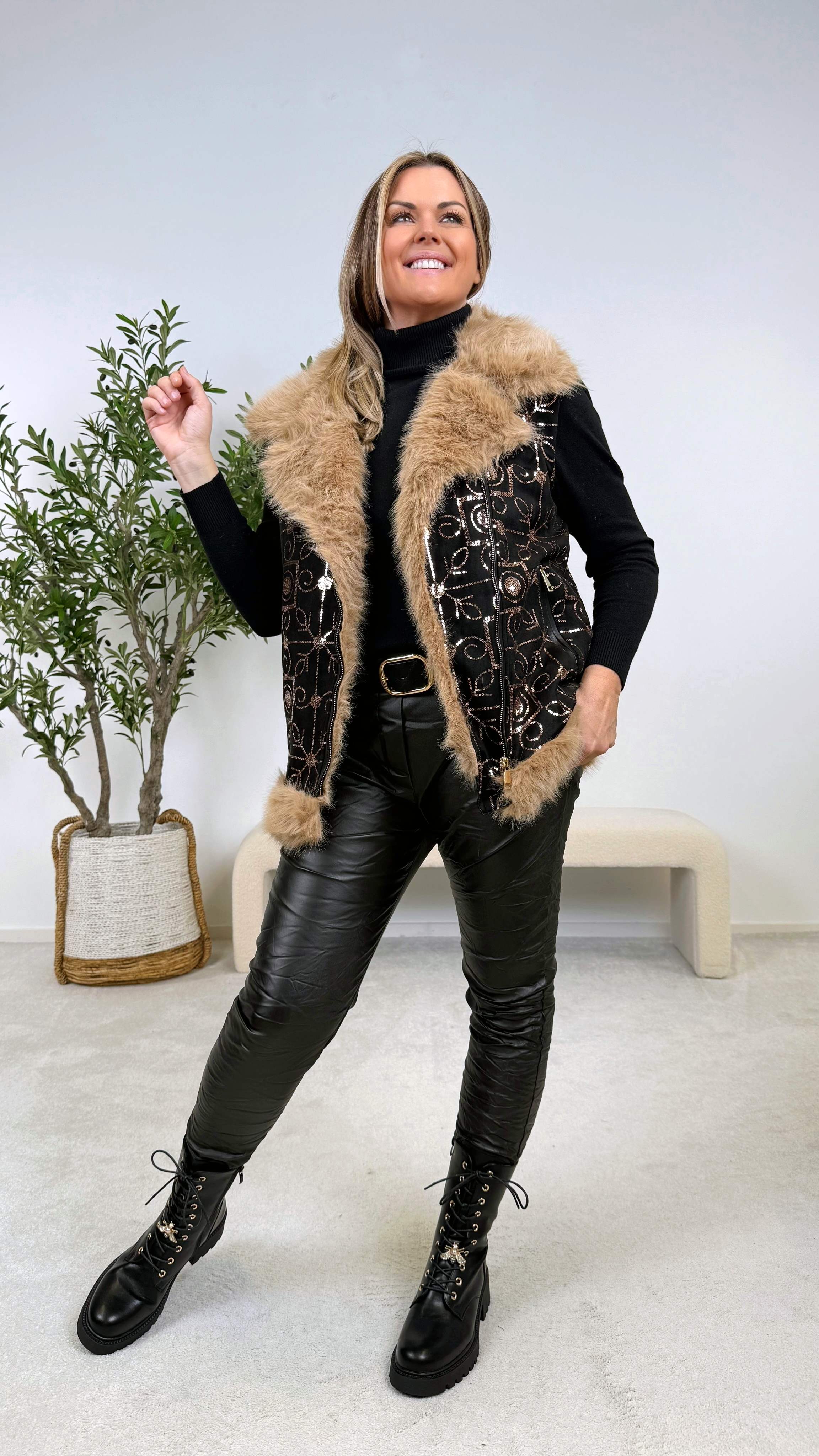 Weste Furry Shine - Power of Princess