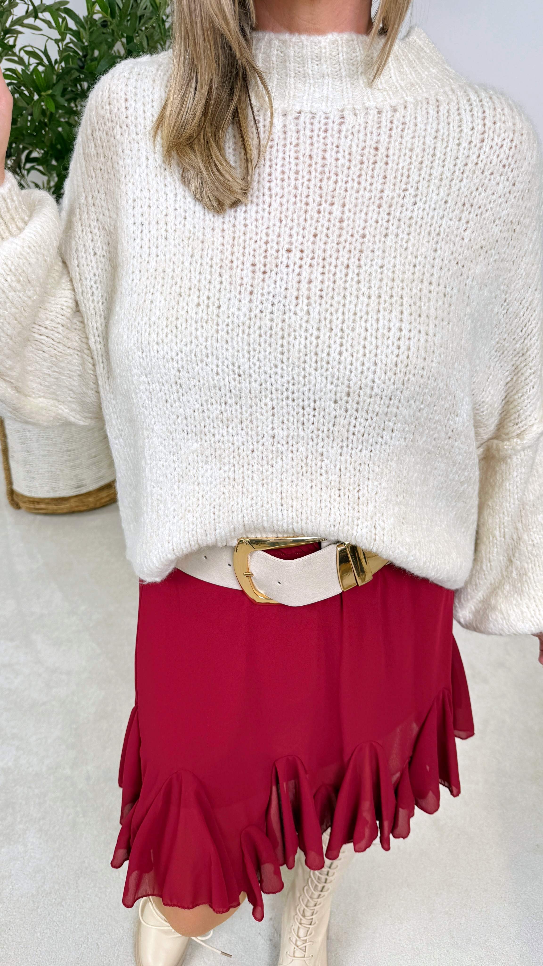 Strickpullover Cinnara (3 Farben) - Power of Princess