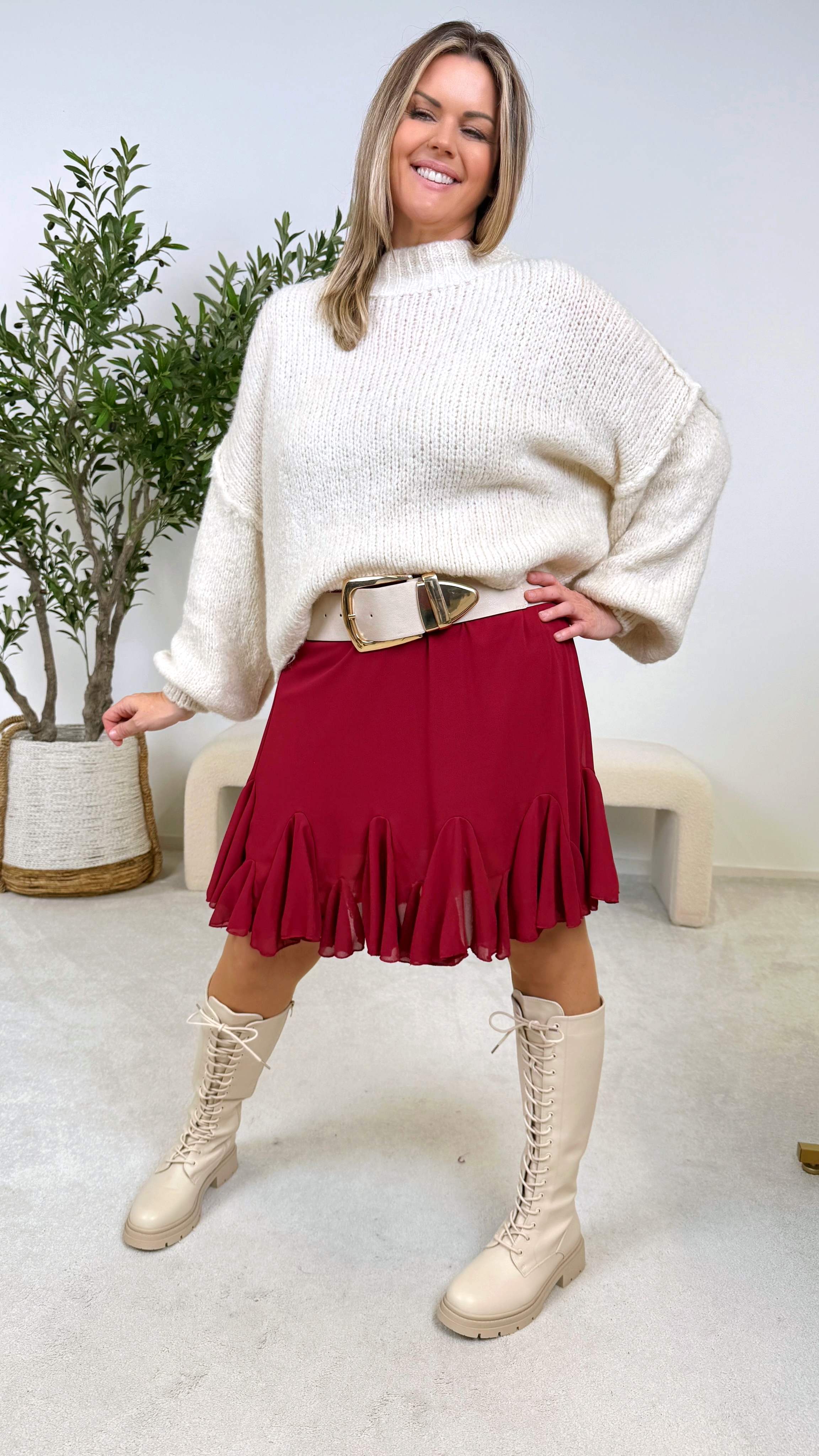 Strickpullover Cinnara (3 Farben) - Power of Princess