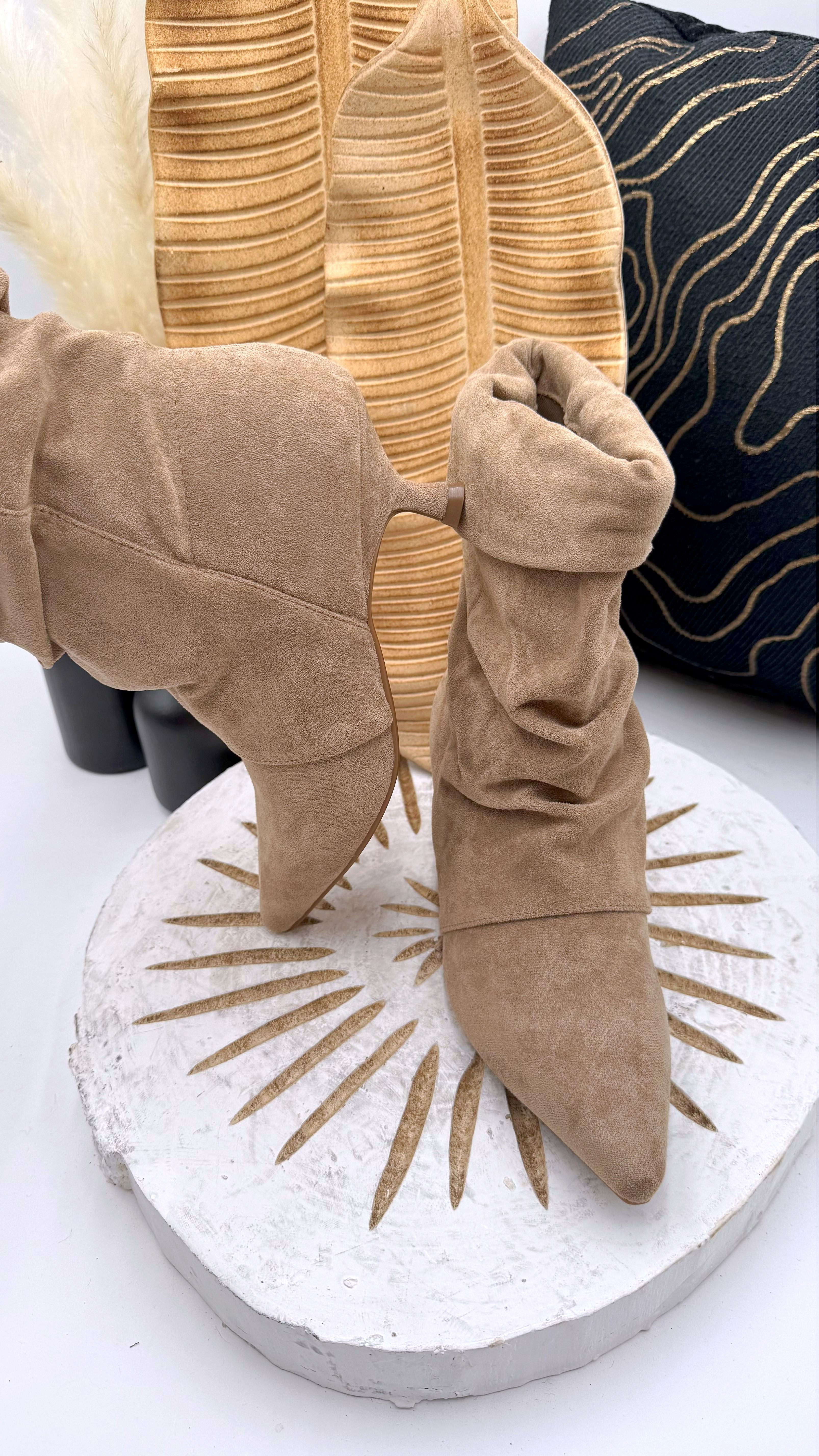 Stiefellette Velouria *Camel*