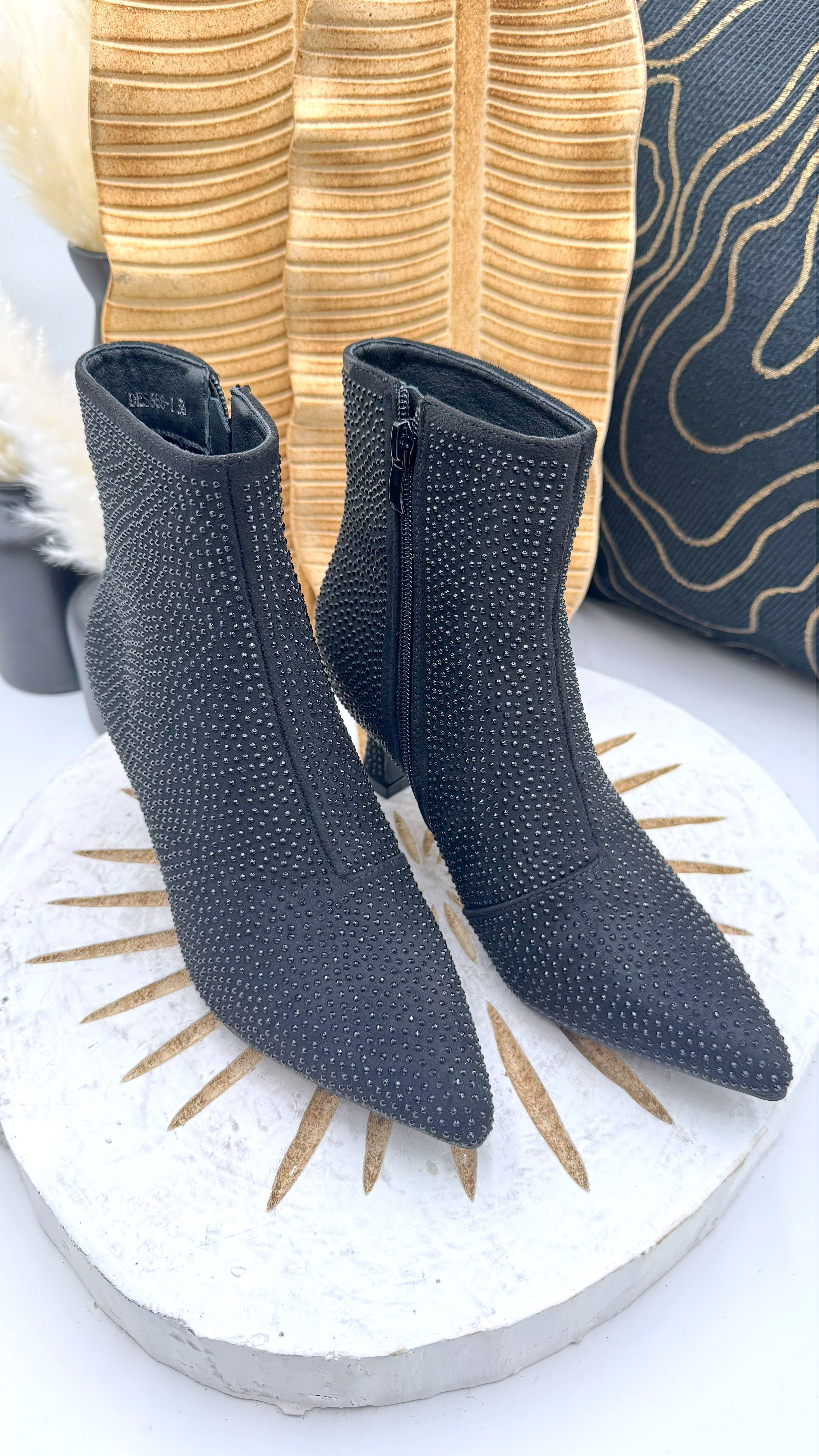 Stiefellette Glam Queen *Schwarz*