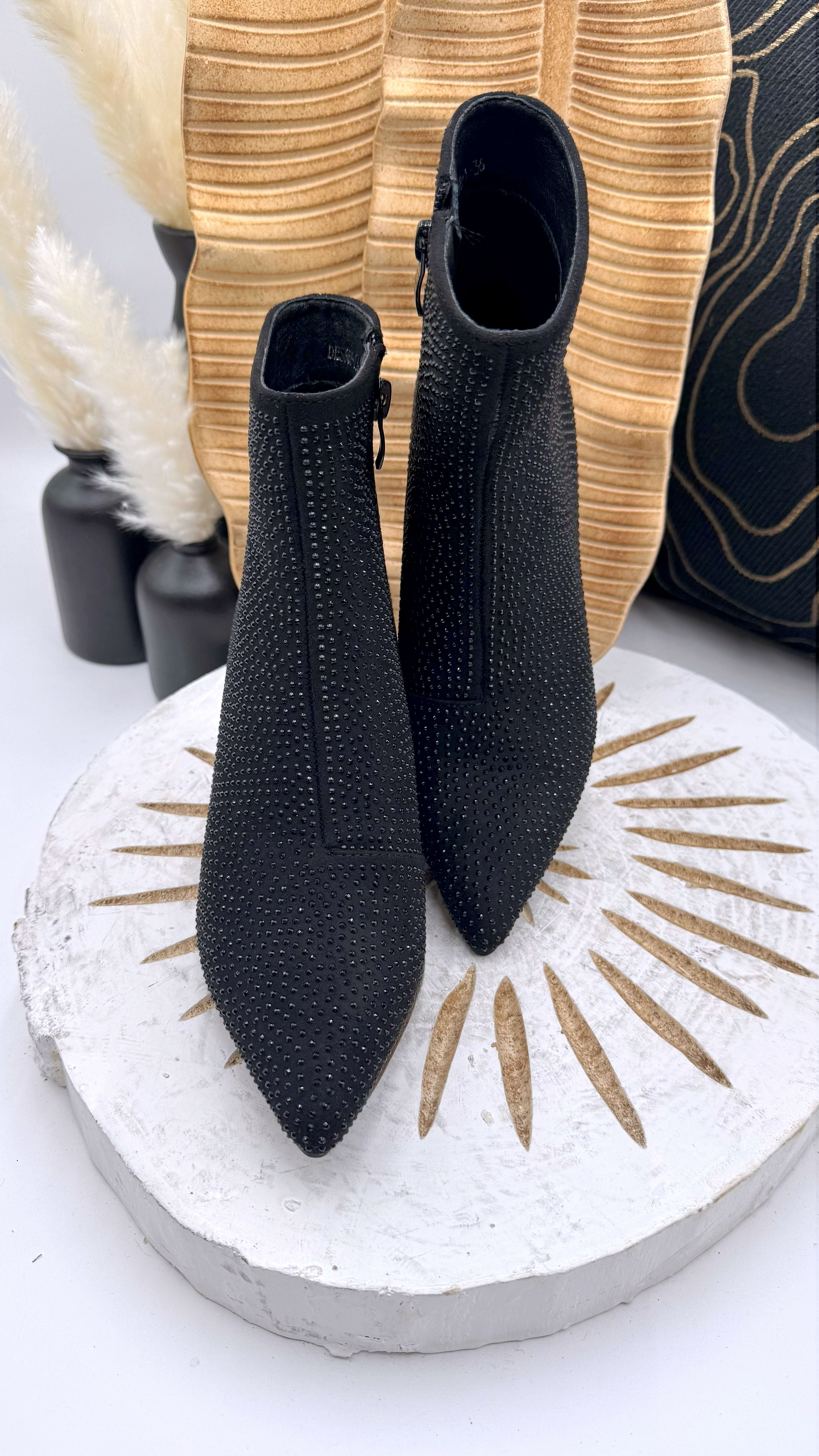 Stiefellette Glam Queen *Schwarz*