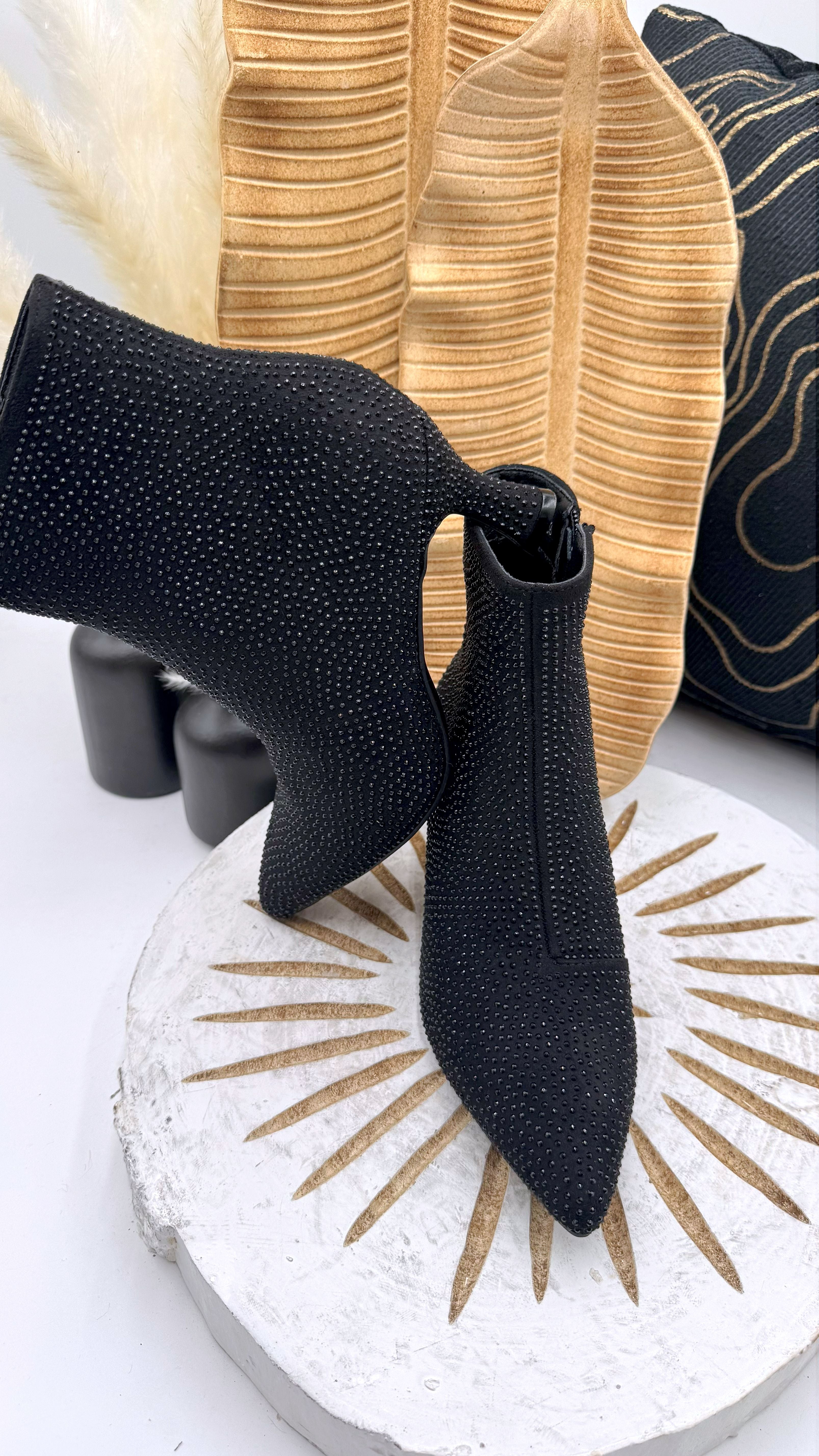 Stiefellette Glam Queen *Schwarz*