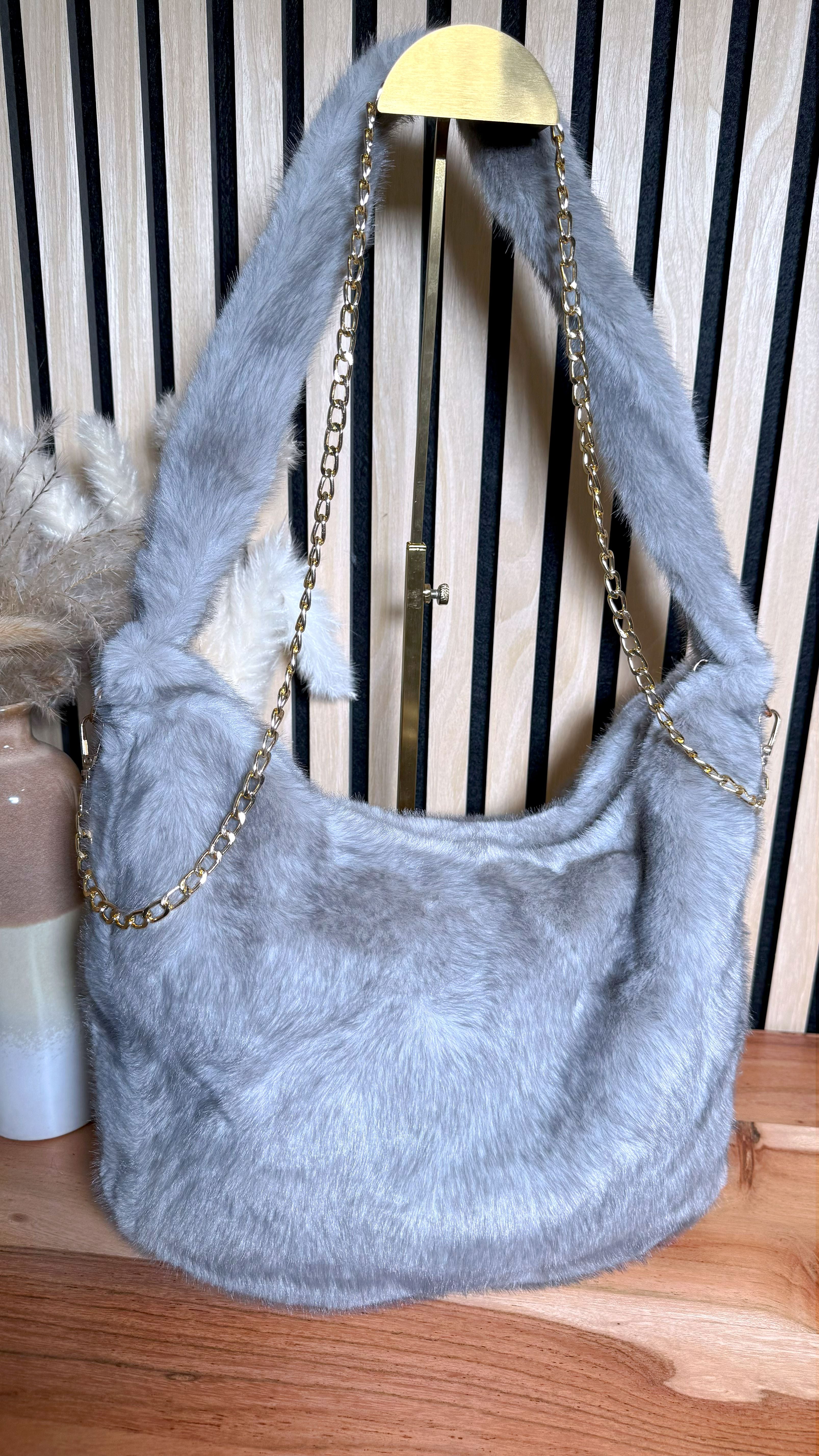 Tasche Fur Beauty *Grau*