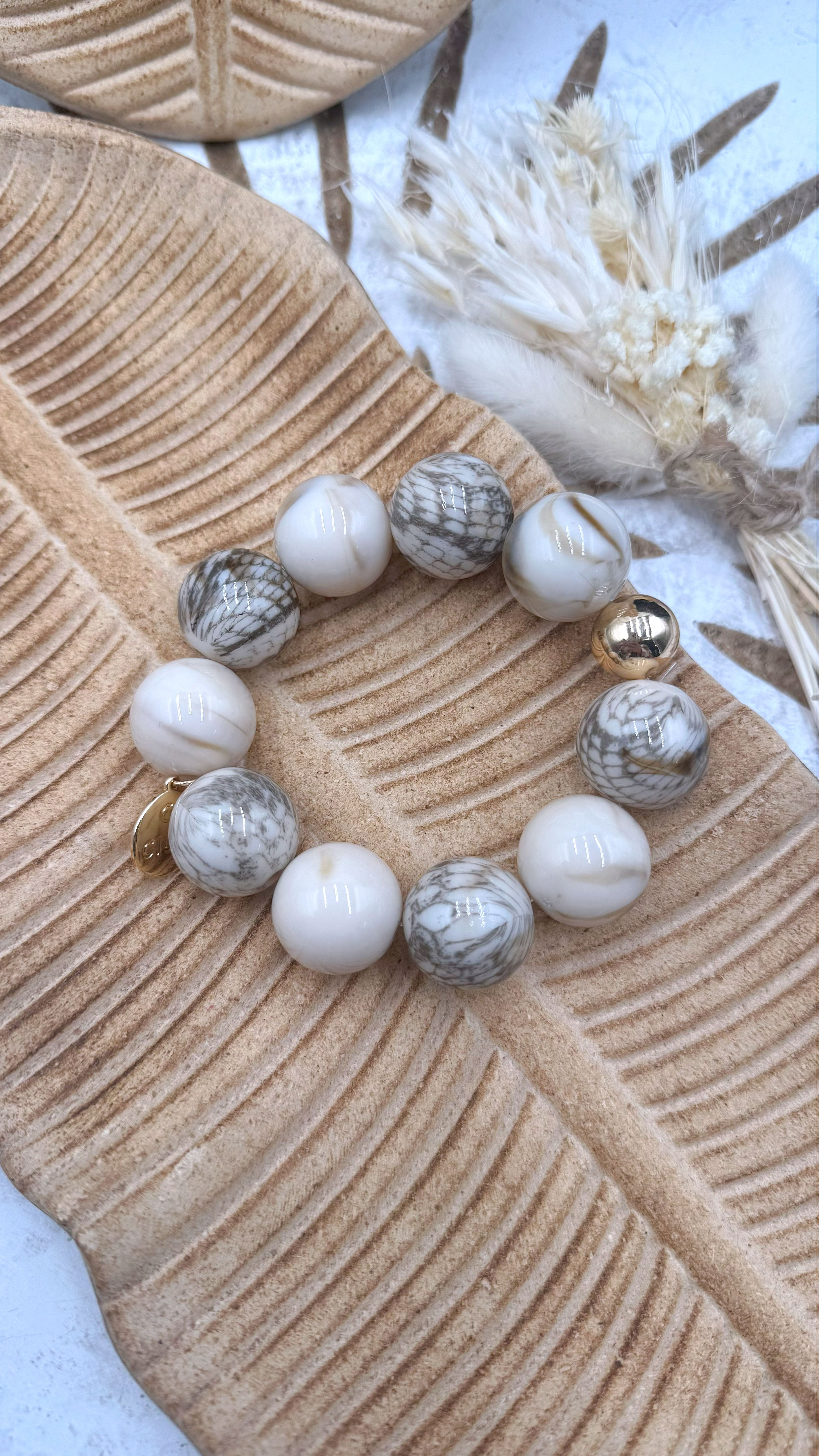 Perlenarmband Big Animal (2 Farben) - Power of Princess