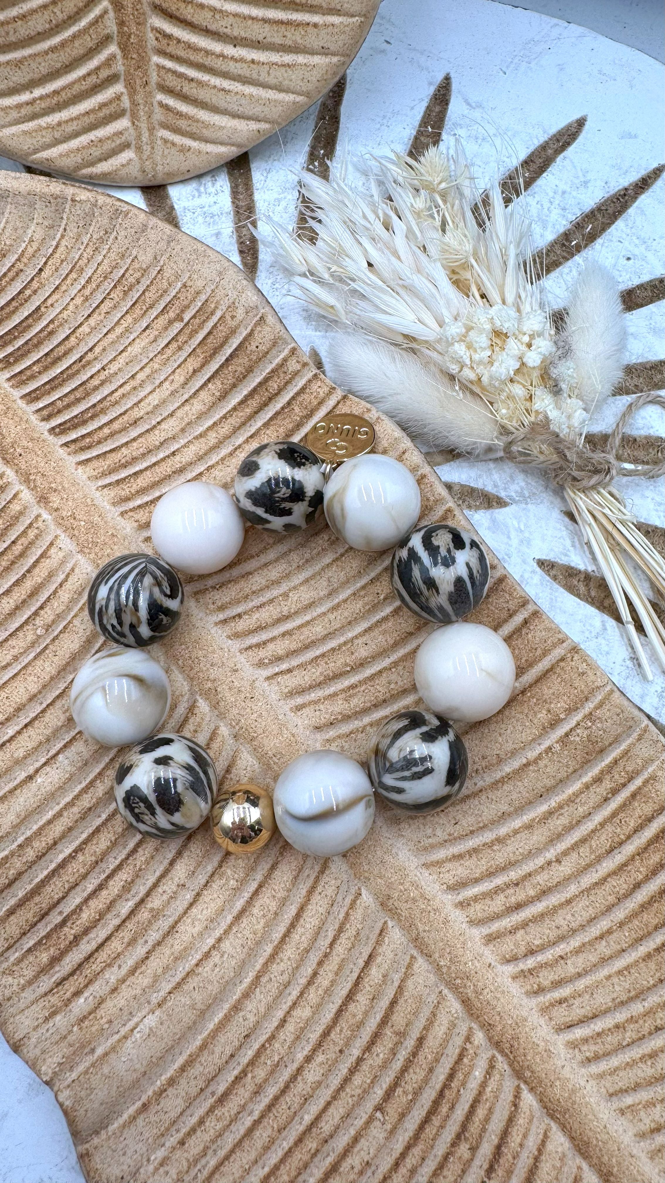 Perlenarmband Big Animal (2 Farben) - Power of Princess