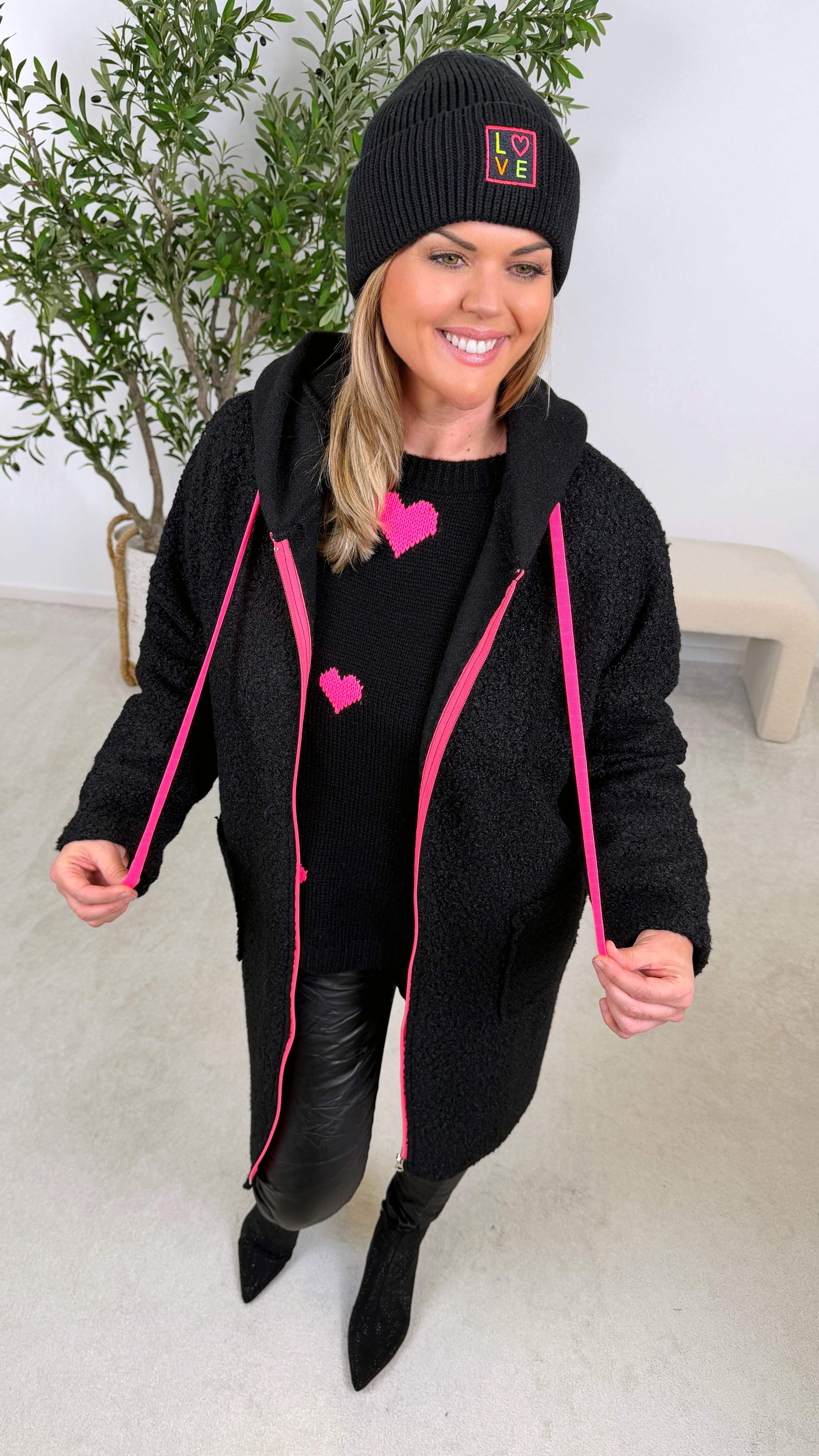 Mantel Everyday Cozy *Schwarz* - Power of Princess