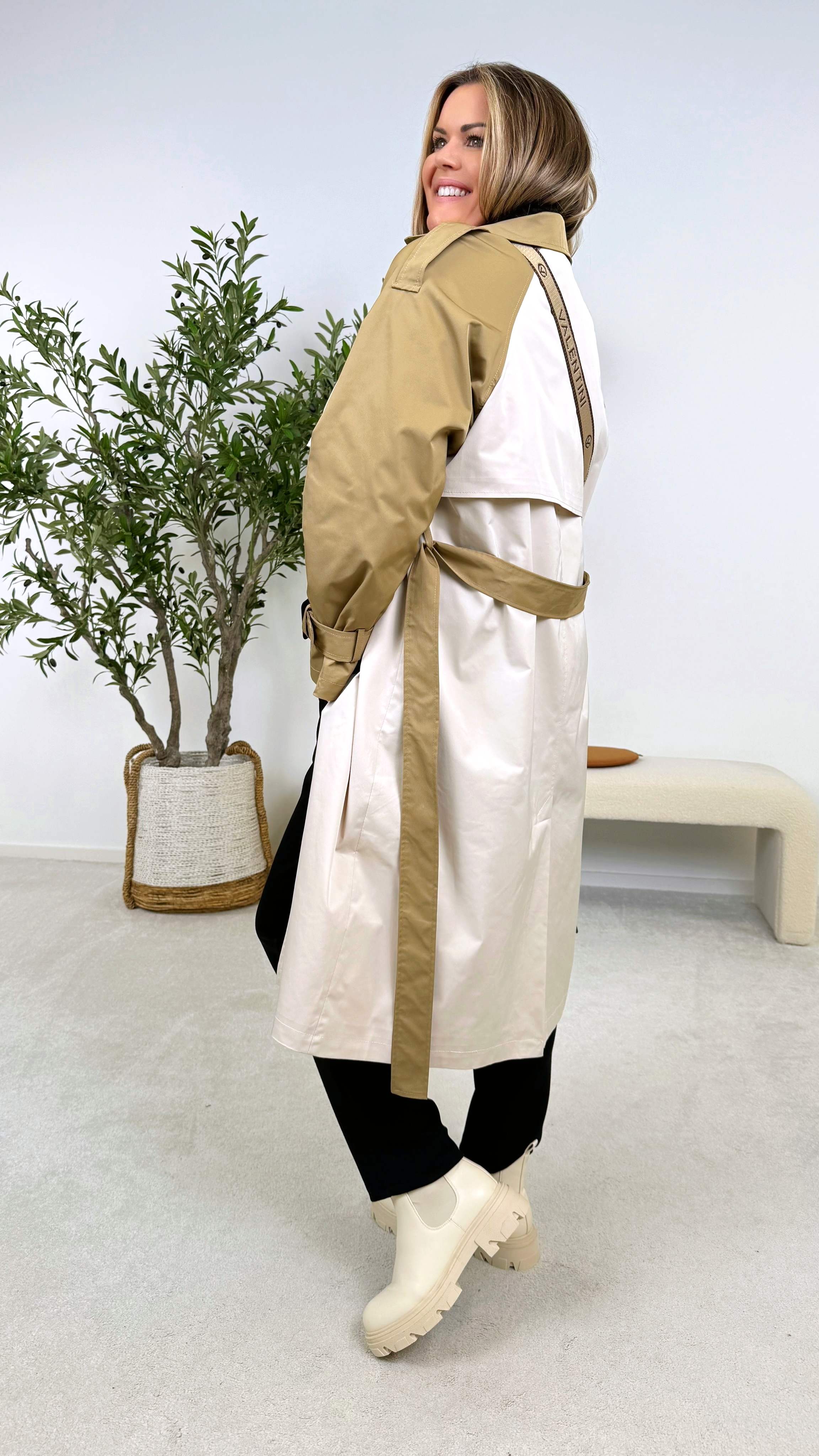 Trenchcoat Duo Chic (2 Farben)