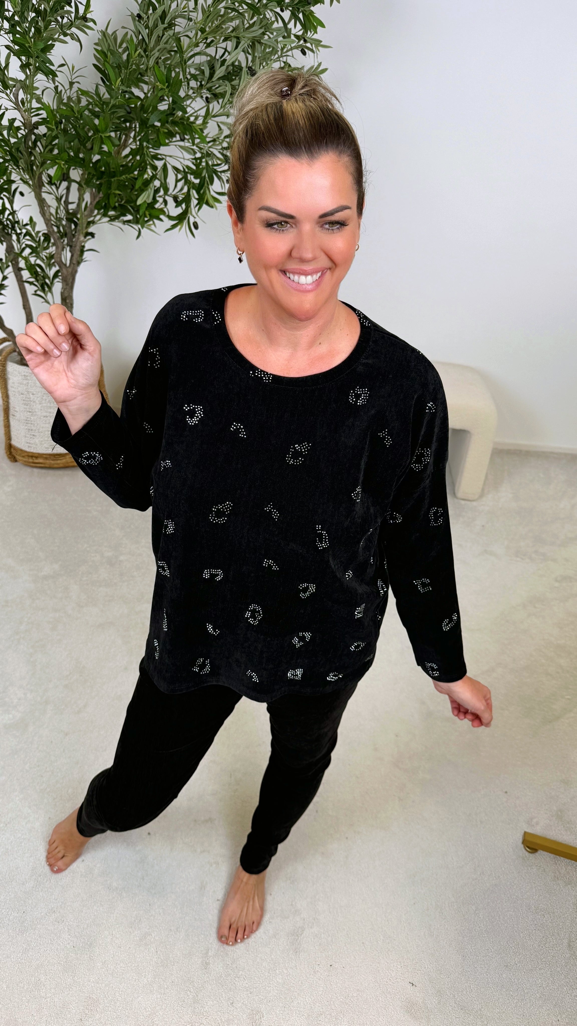 Pullover Soft Illusion *Schwarz*