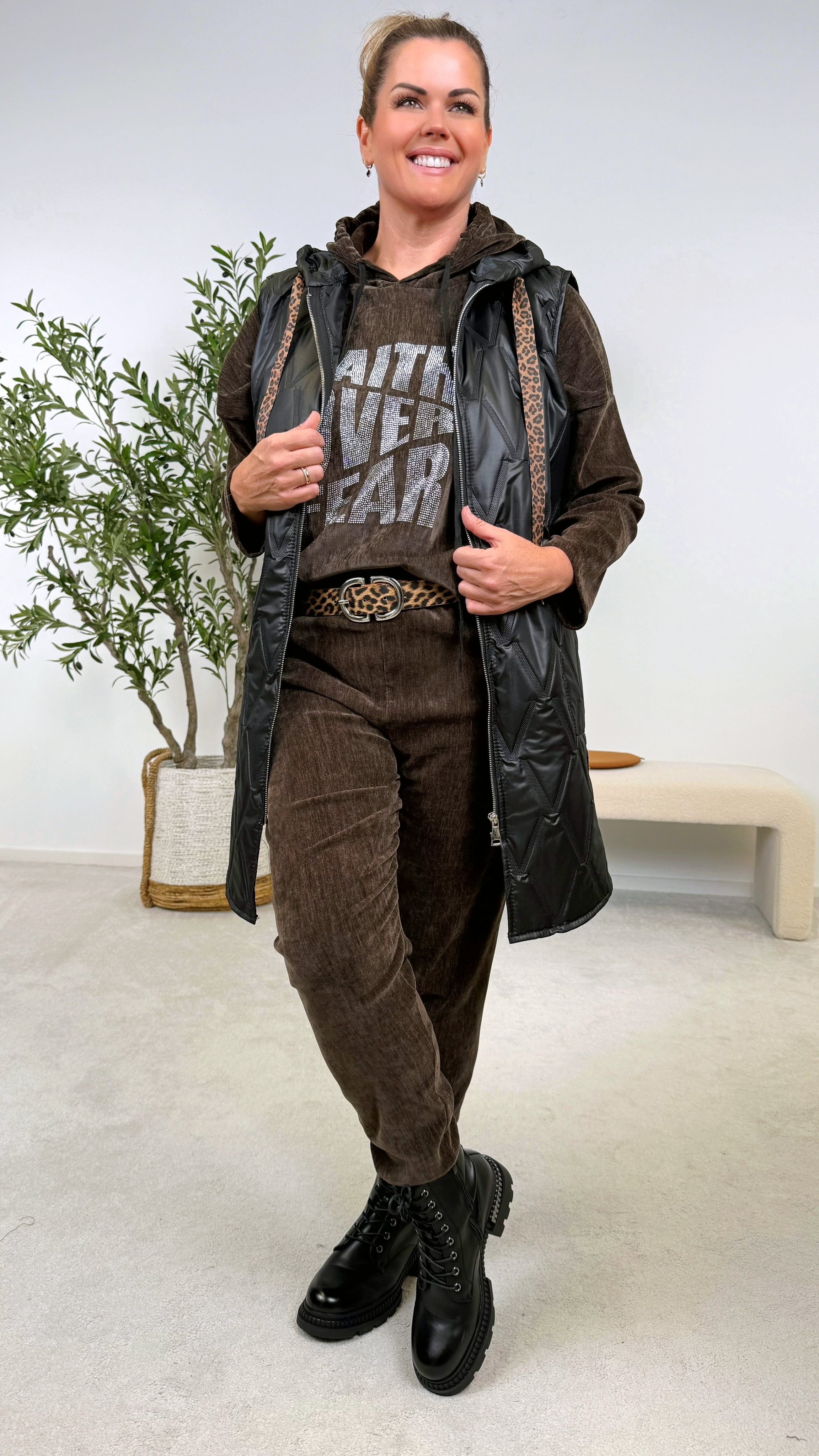 Weste Veluxe Vest *Schwarz*