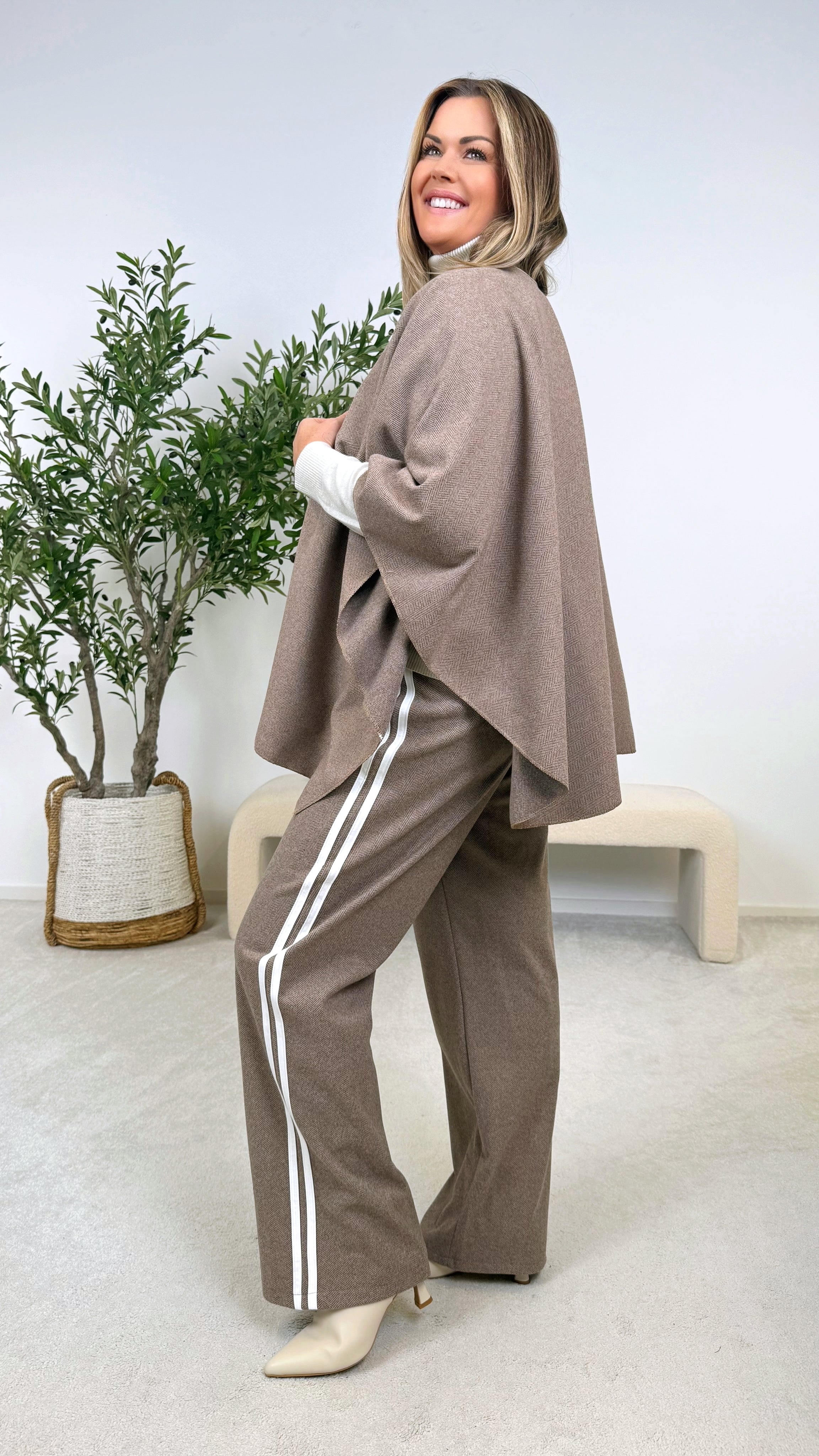 Hose Bone Elegance *Camel*