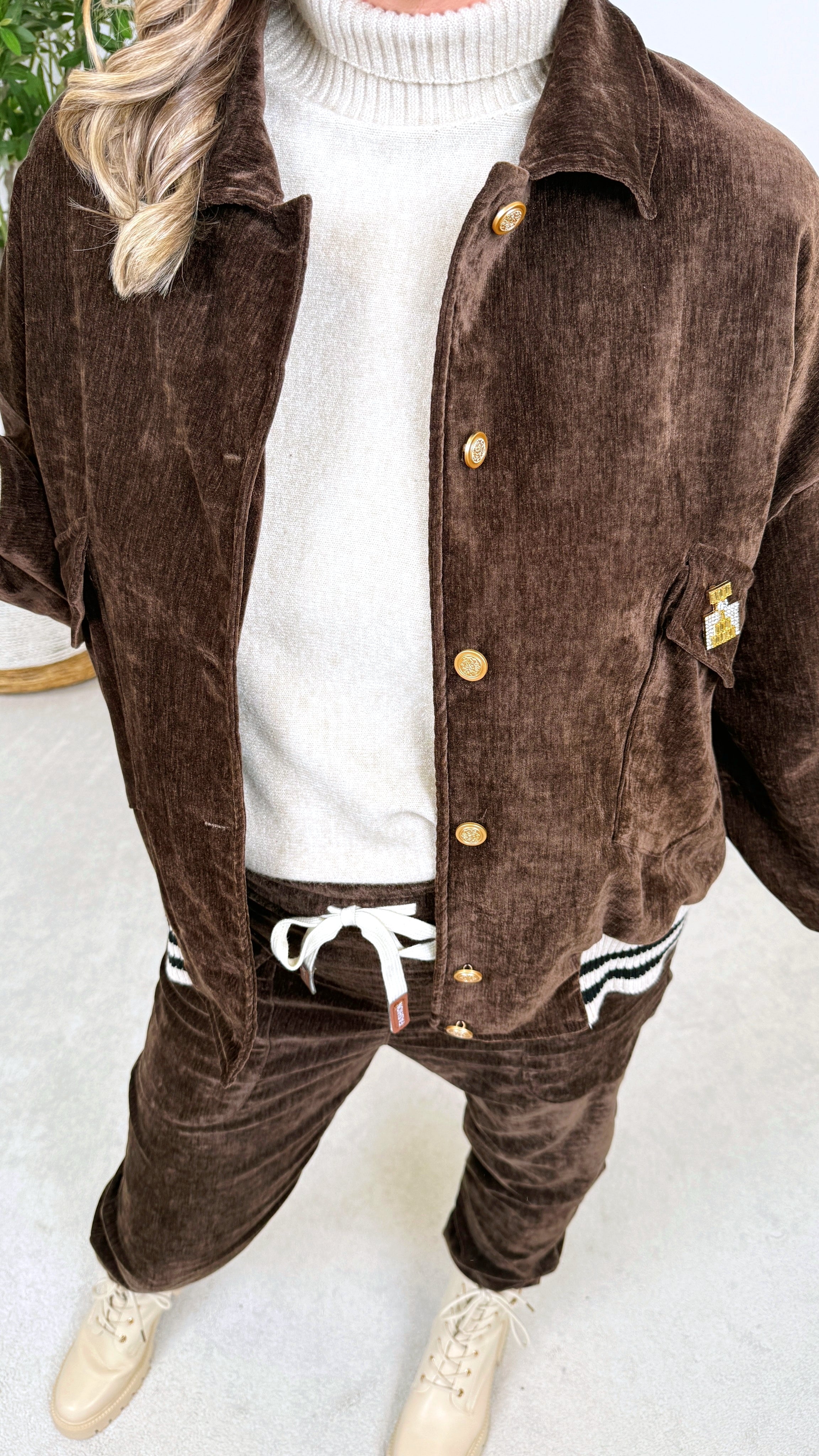 Jacke Soft Panther *Schoko*