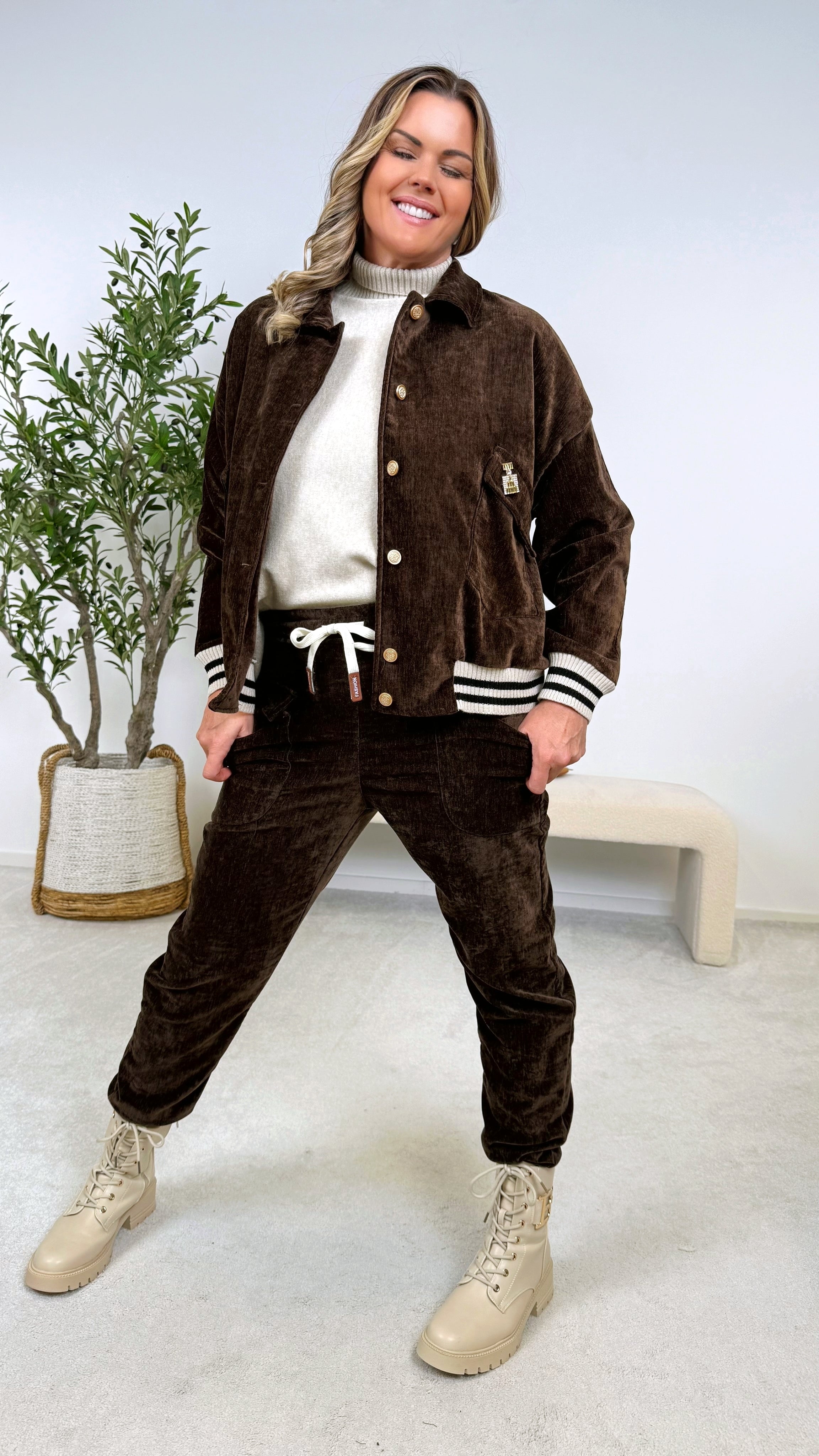 Jacke Soft Panther *Schoko*