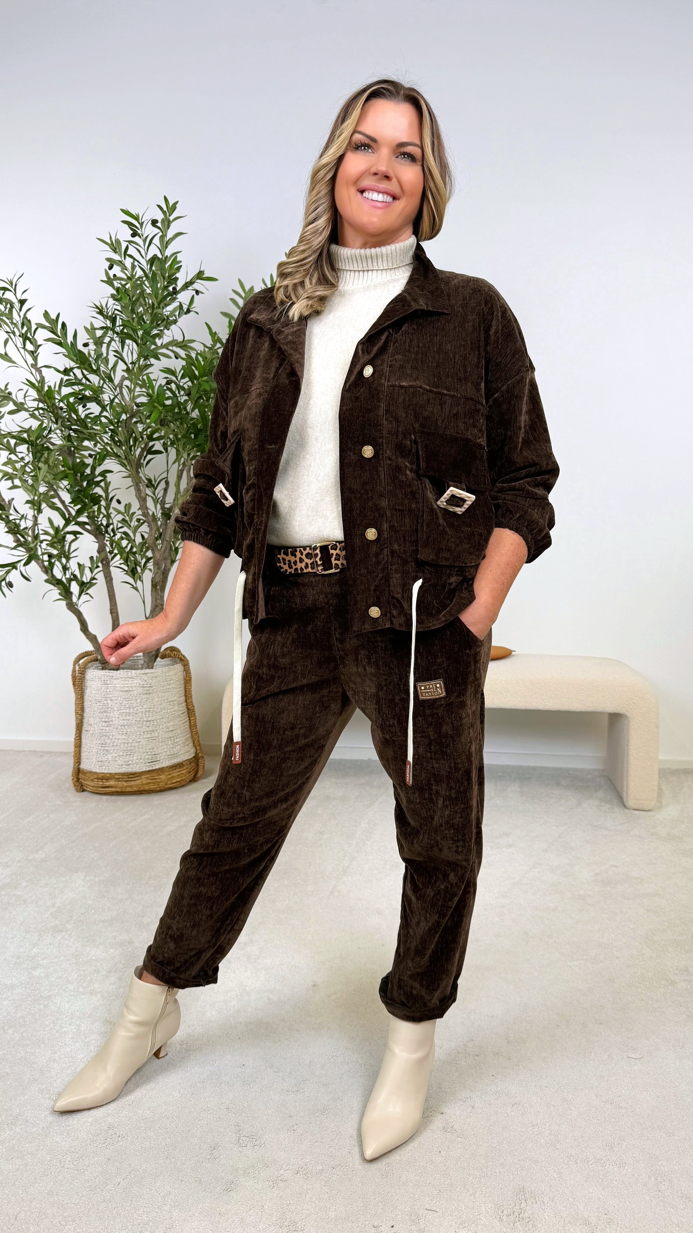 Jacke Velvet Dreams *Schoko*