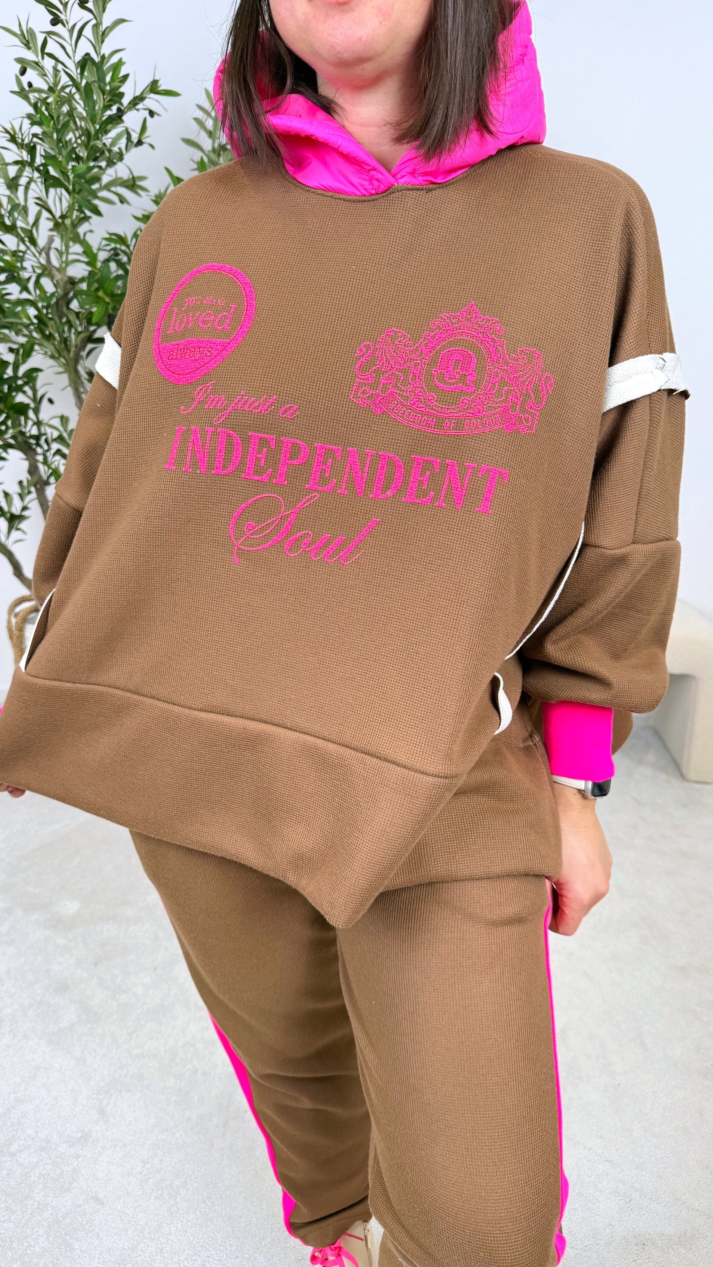 Hoodie Independent Soul *Schoko*