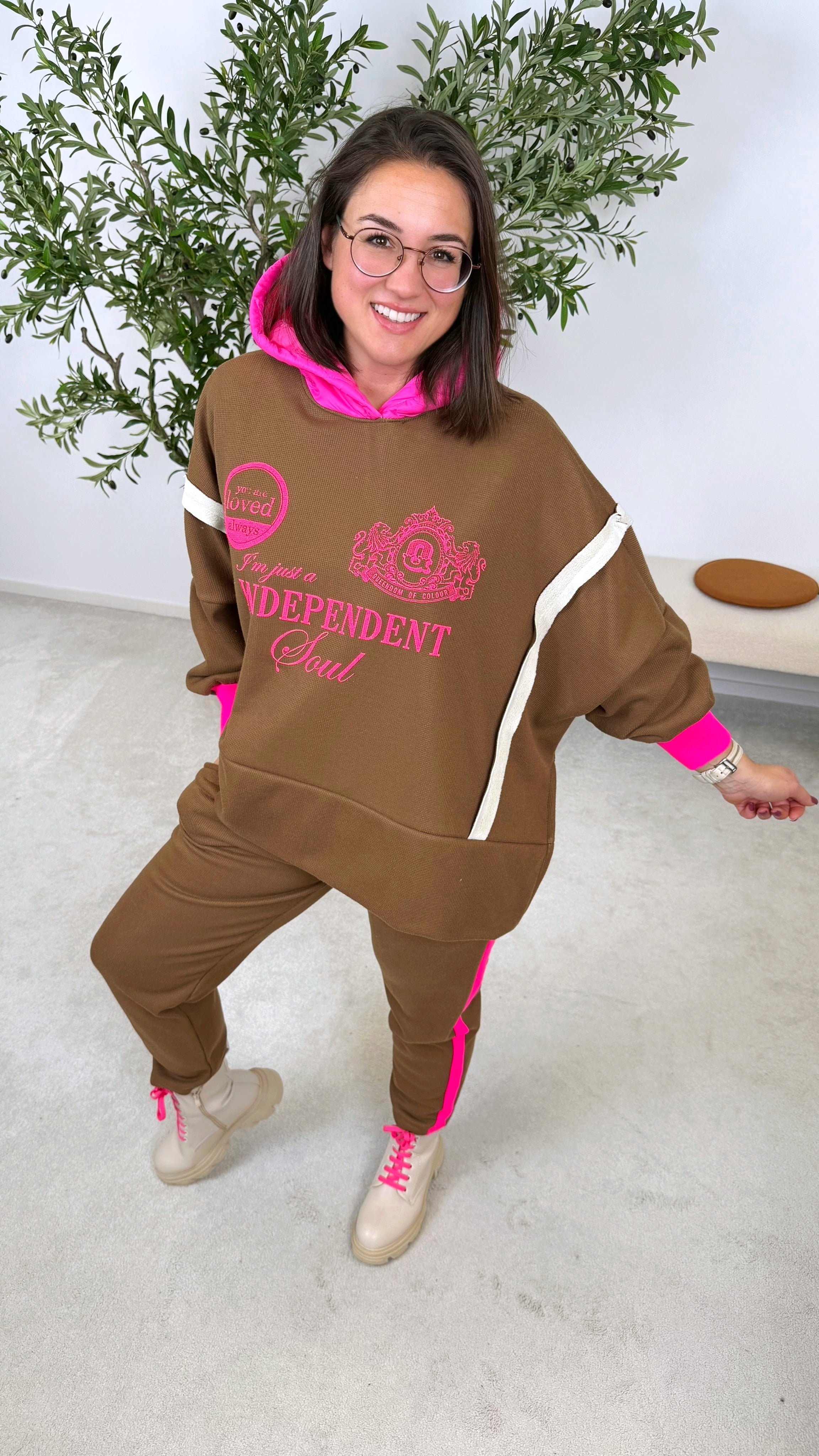 Hoodie Independent Soul *Schoko*