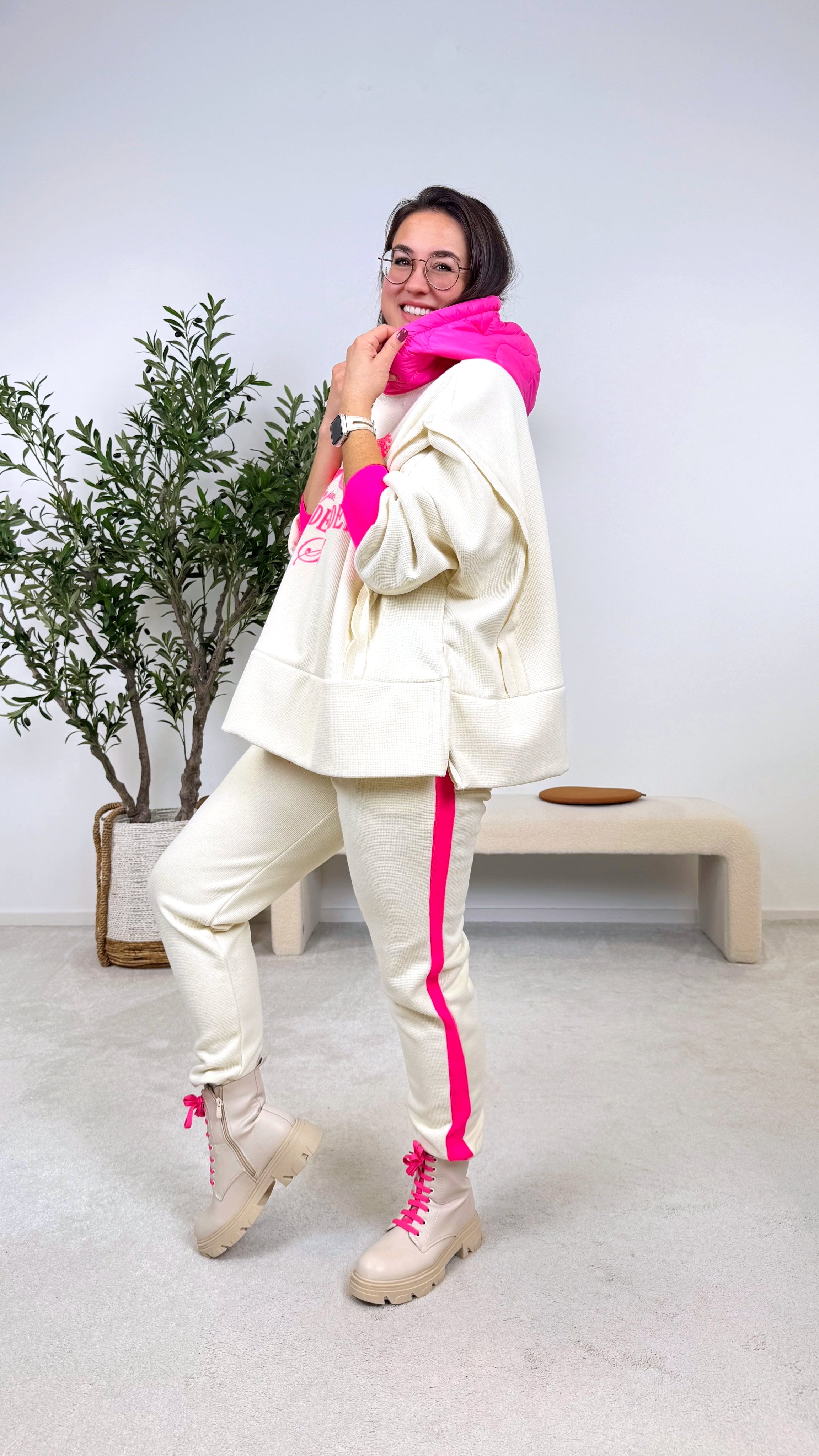 Hoodie Independent Soul *Creme*