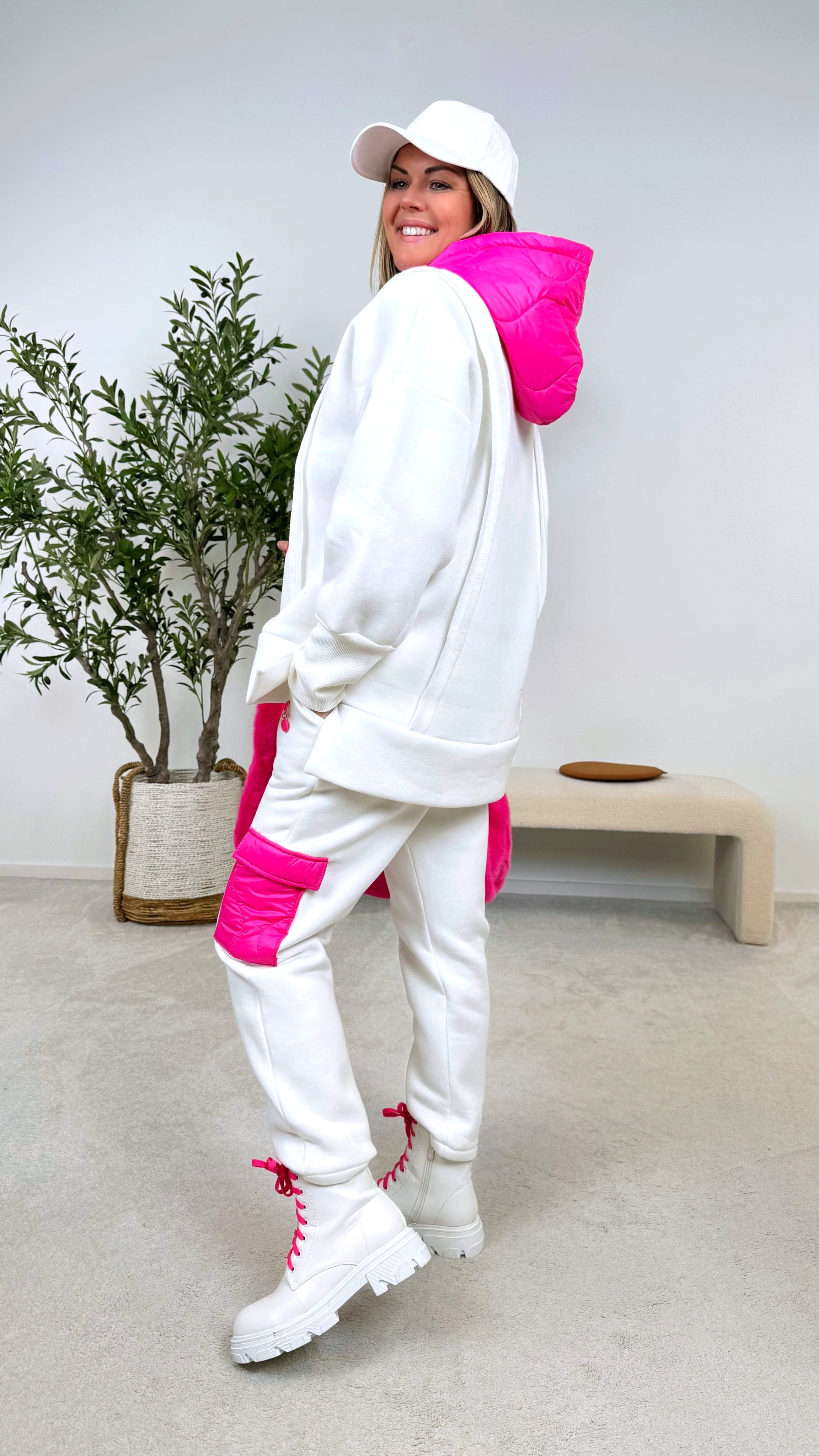 Sweathose Glow Motion *Weiß*