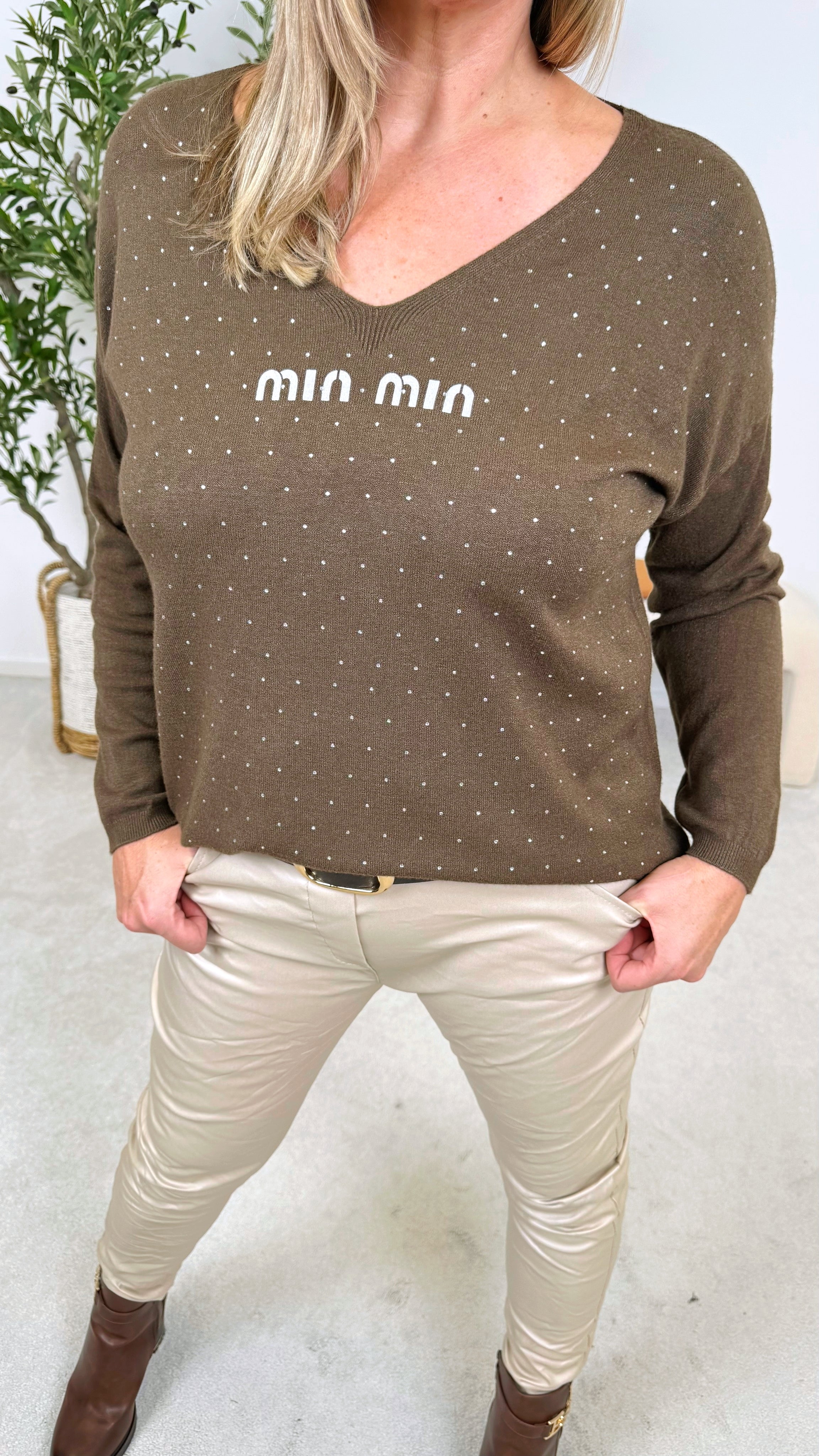 Pullover Min Magic *Schoko*