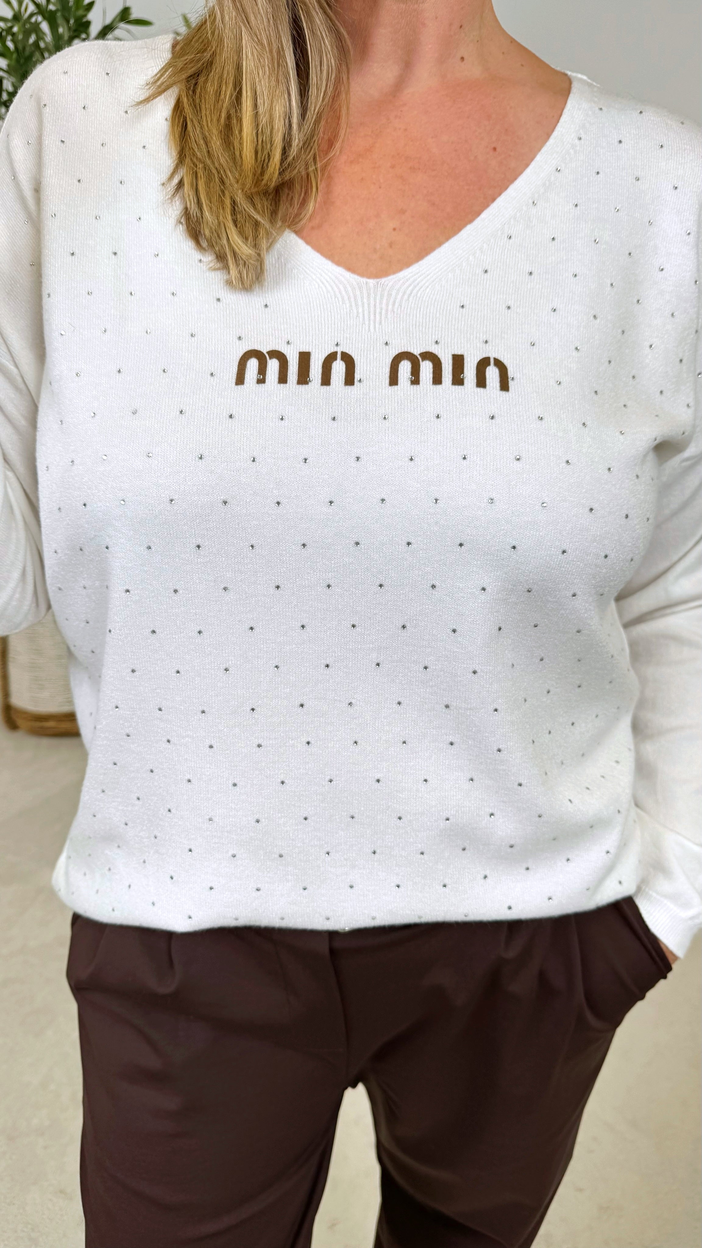 Pullover Min Magic *Weiß*