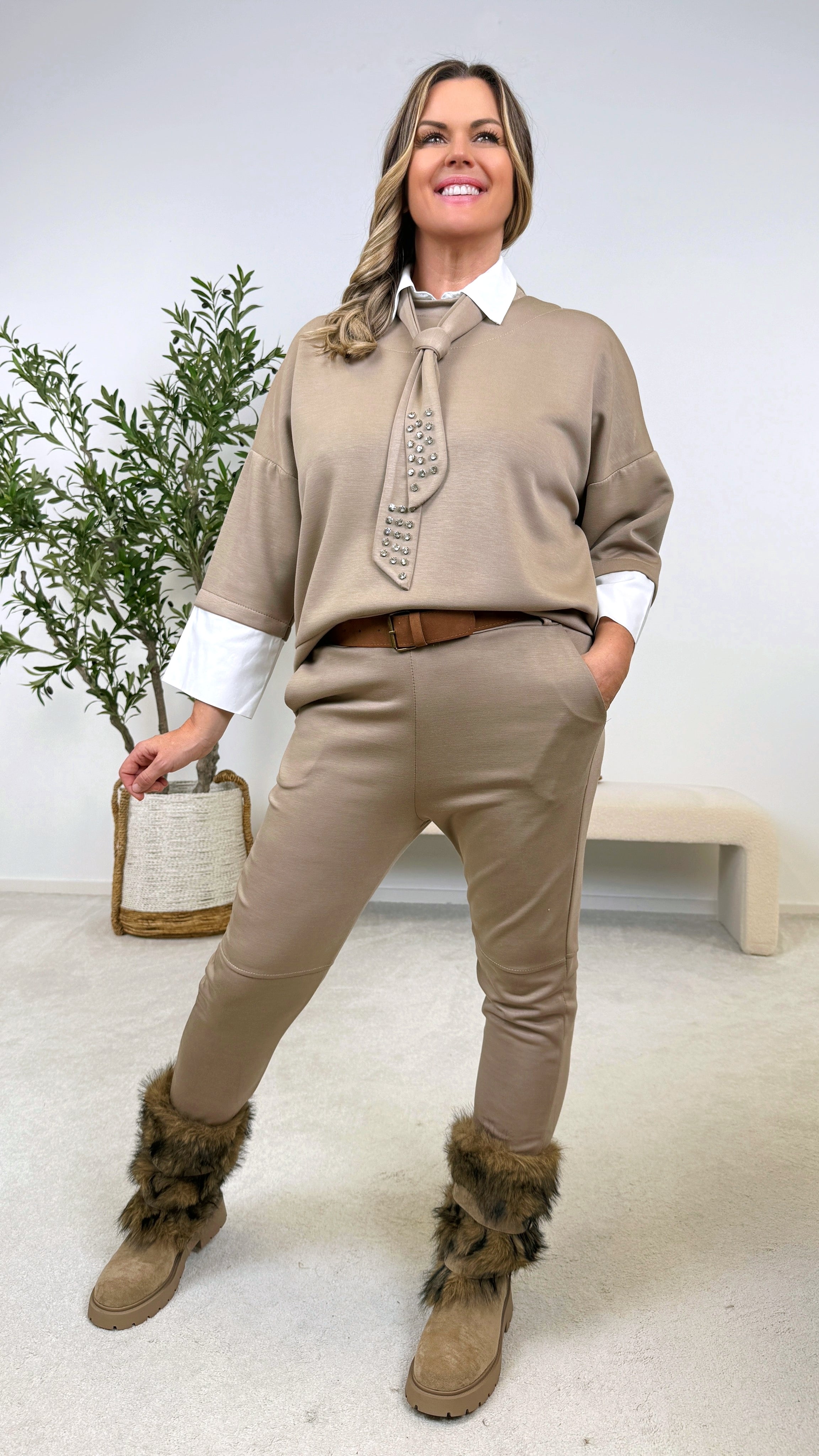 Hose Pure Poise *Taupe*