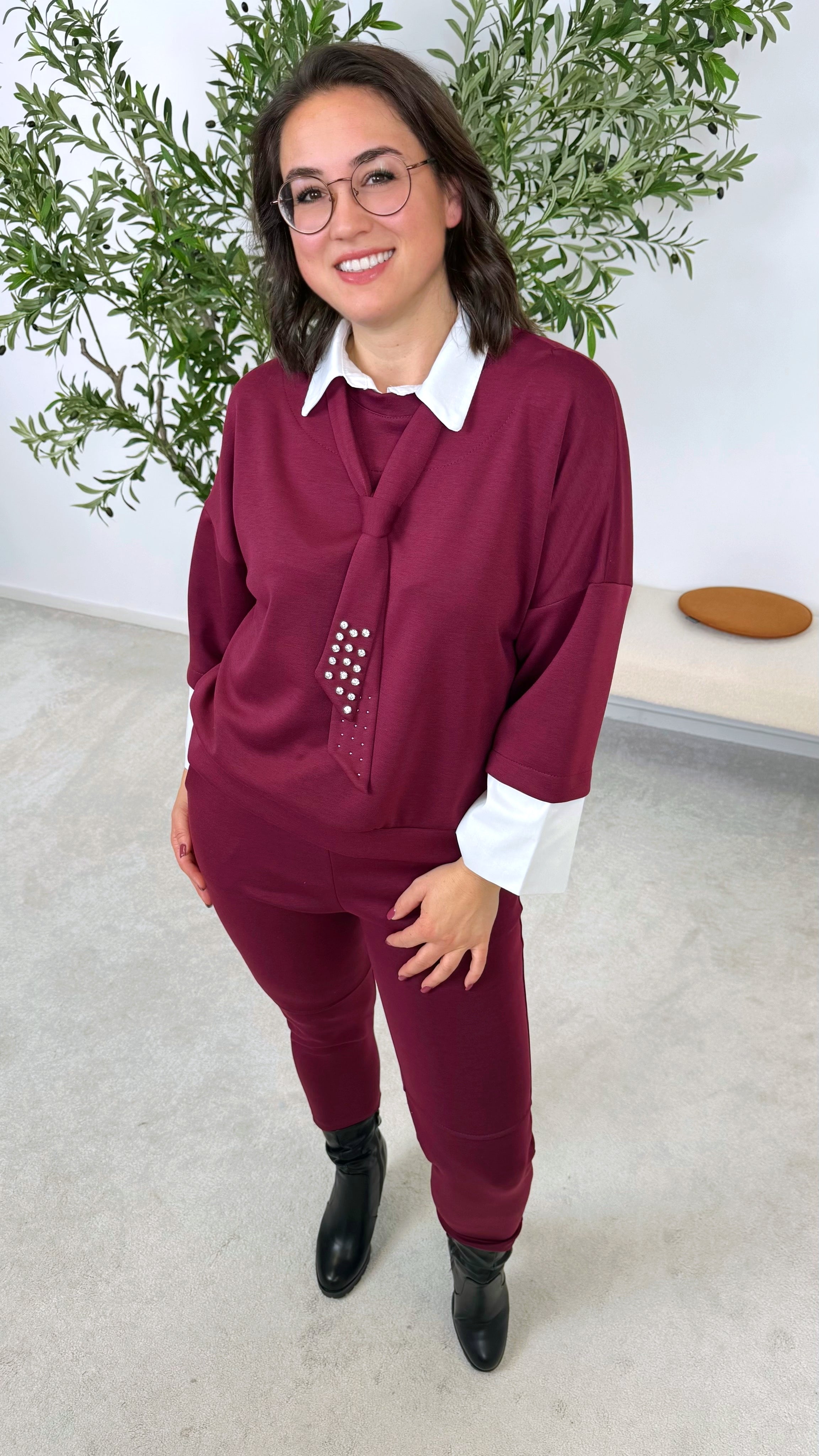 Sweatshirt Pure Poise *Bordaux*