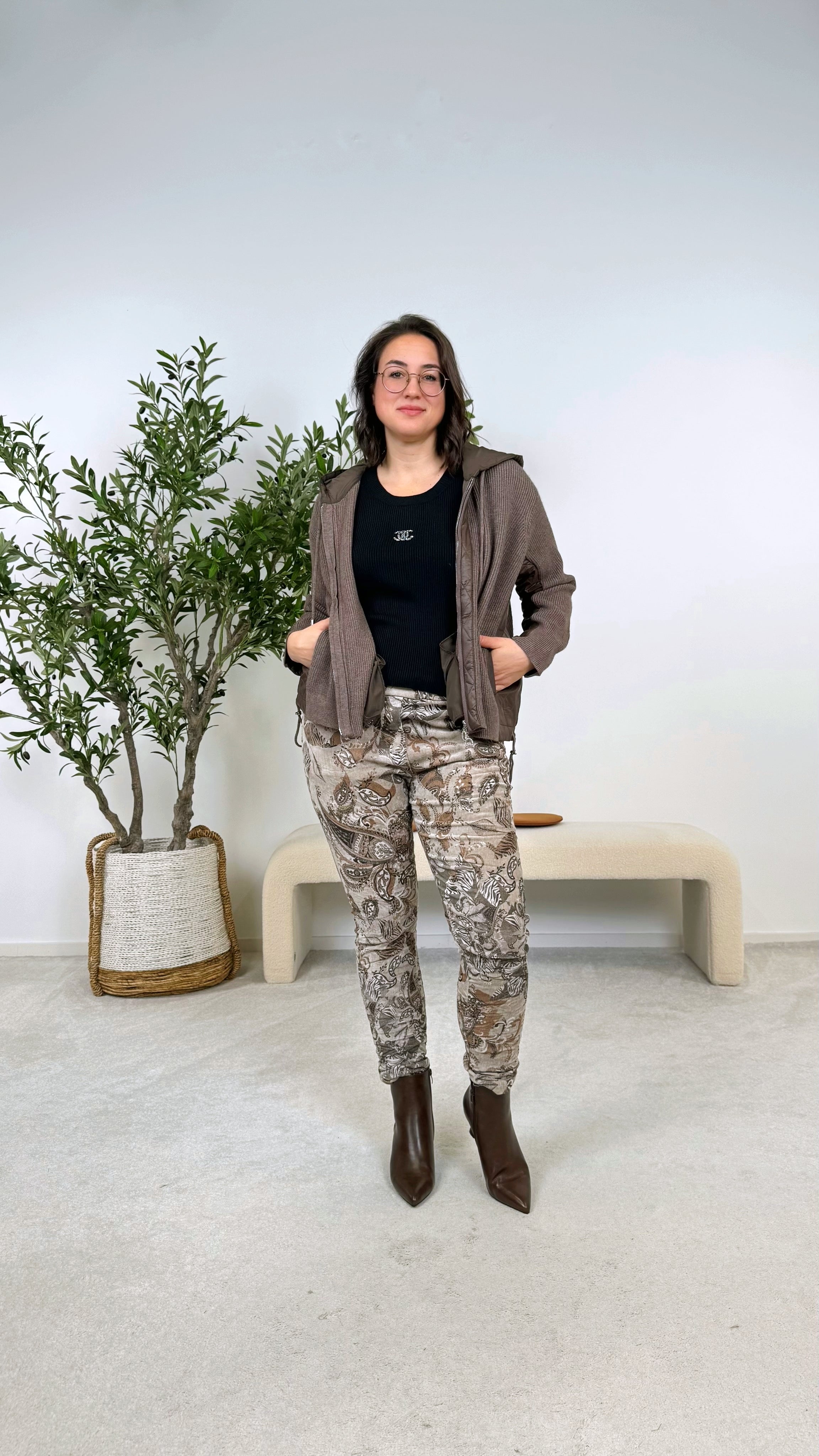 Strickjacke Neutral Soul *Schoko*