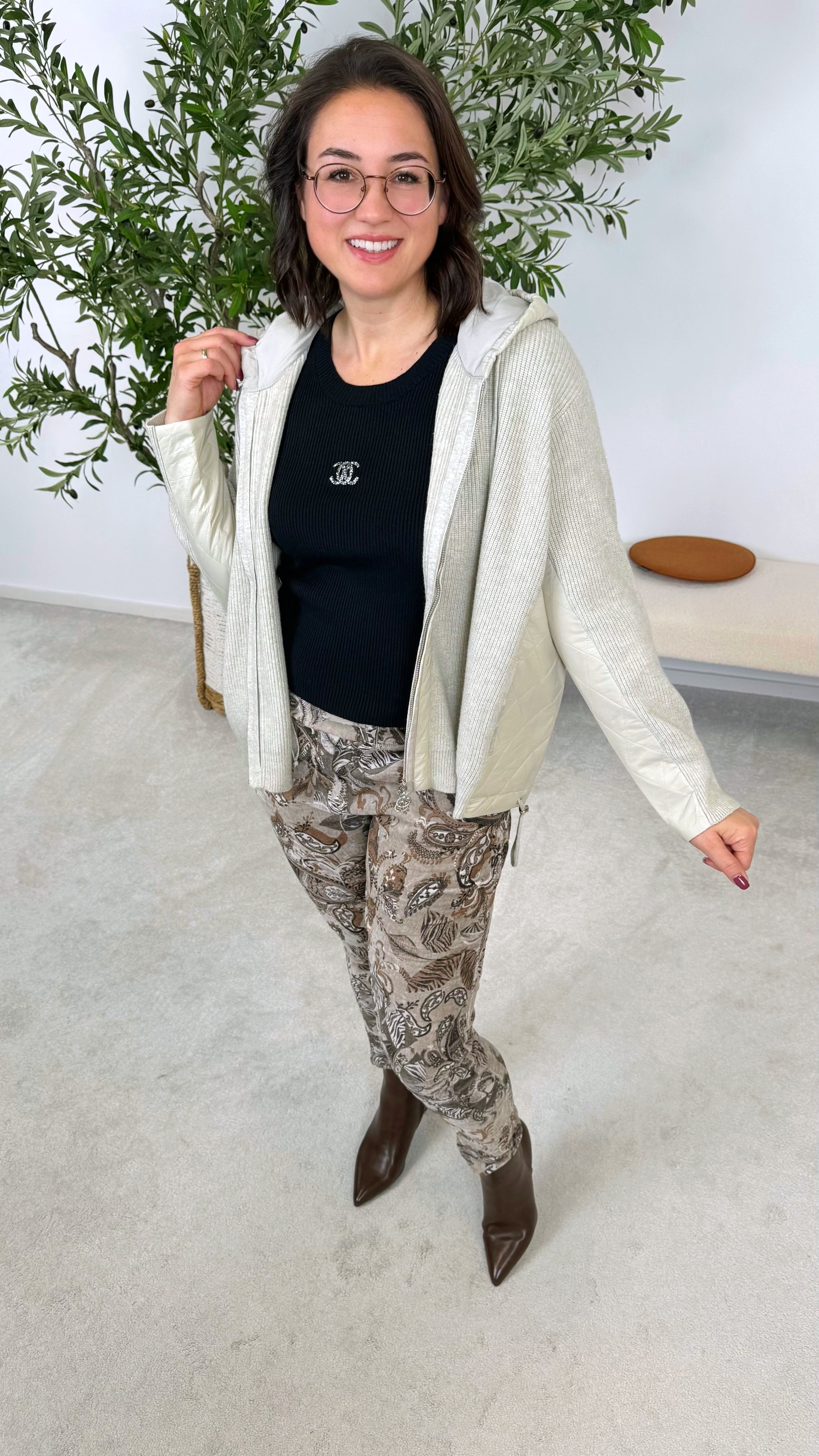 Strickjacke Neutral Soul *Creme*