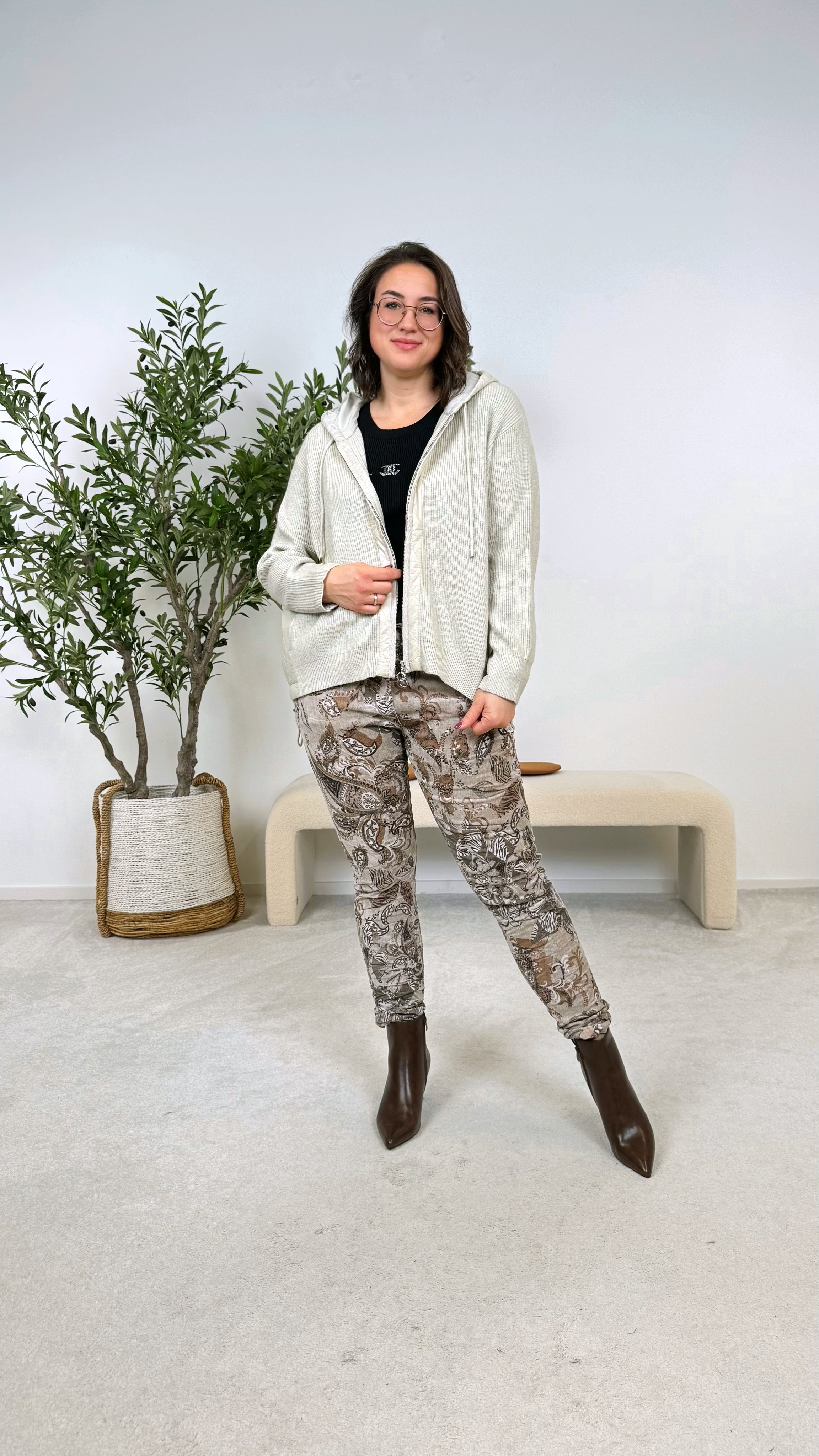 Strickjacke Neutral Soul *Creme*