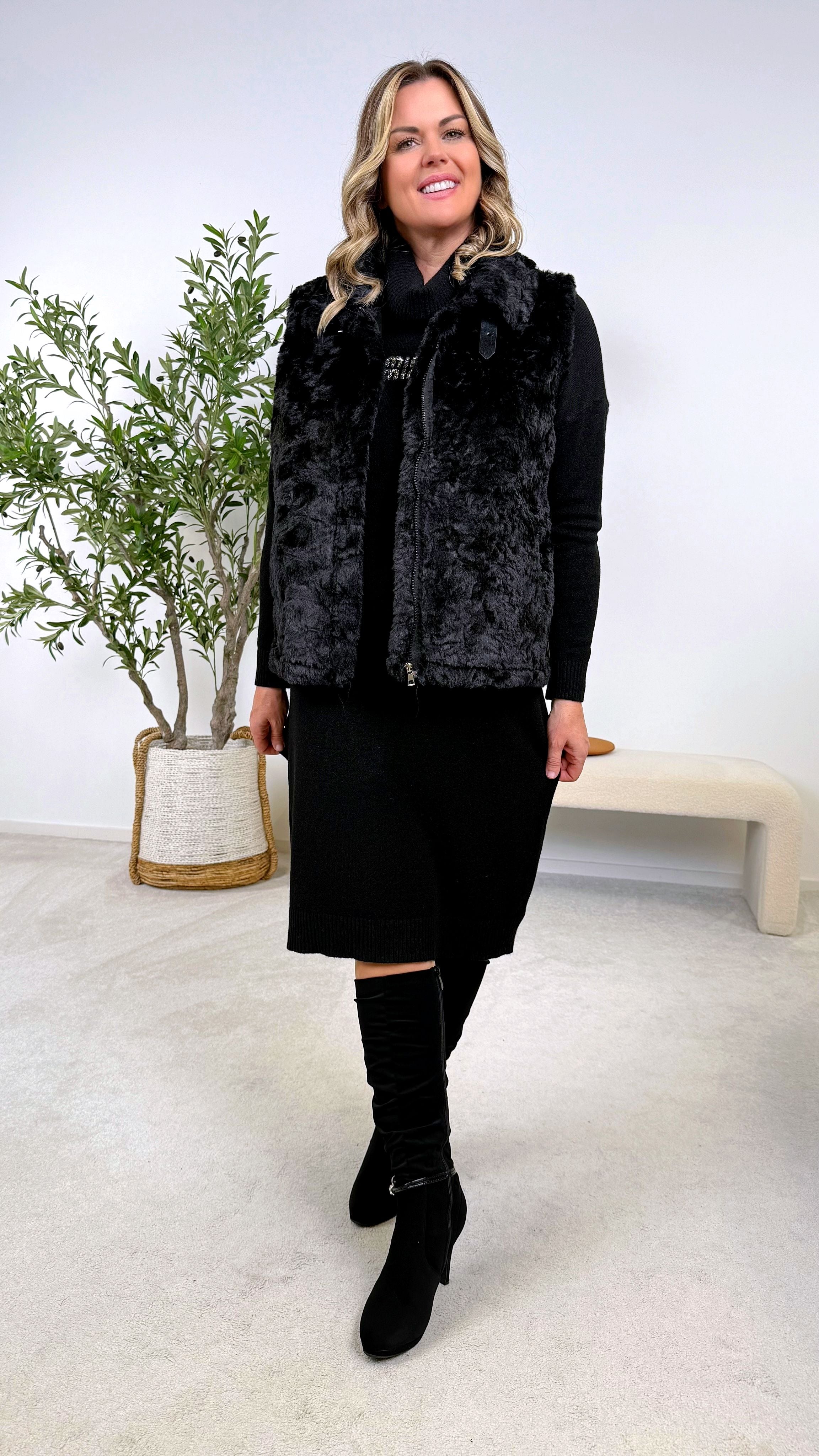 Weste Snow Belle *Schwarz*