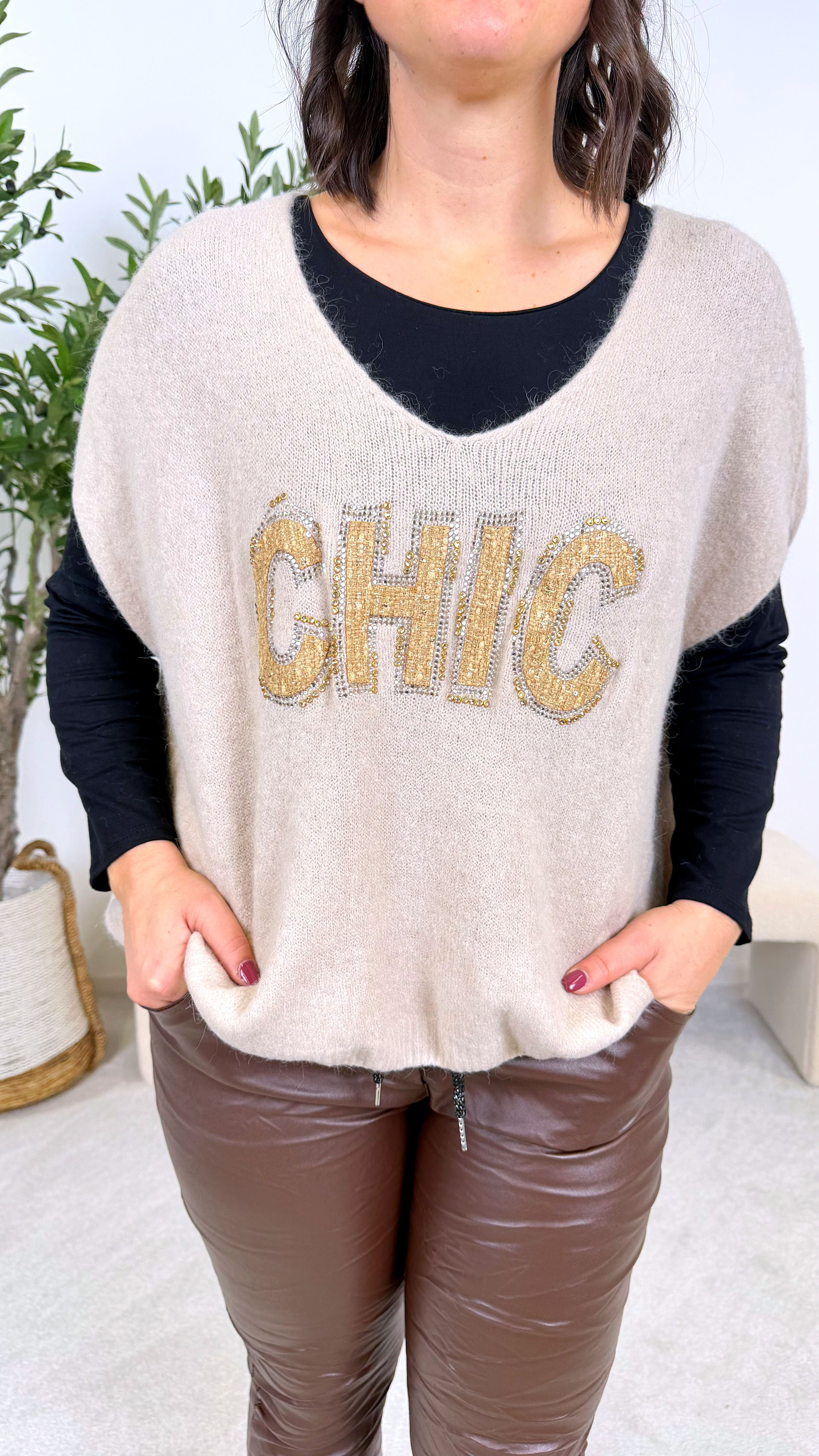 Pullunder Pure Chic *Beige*