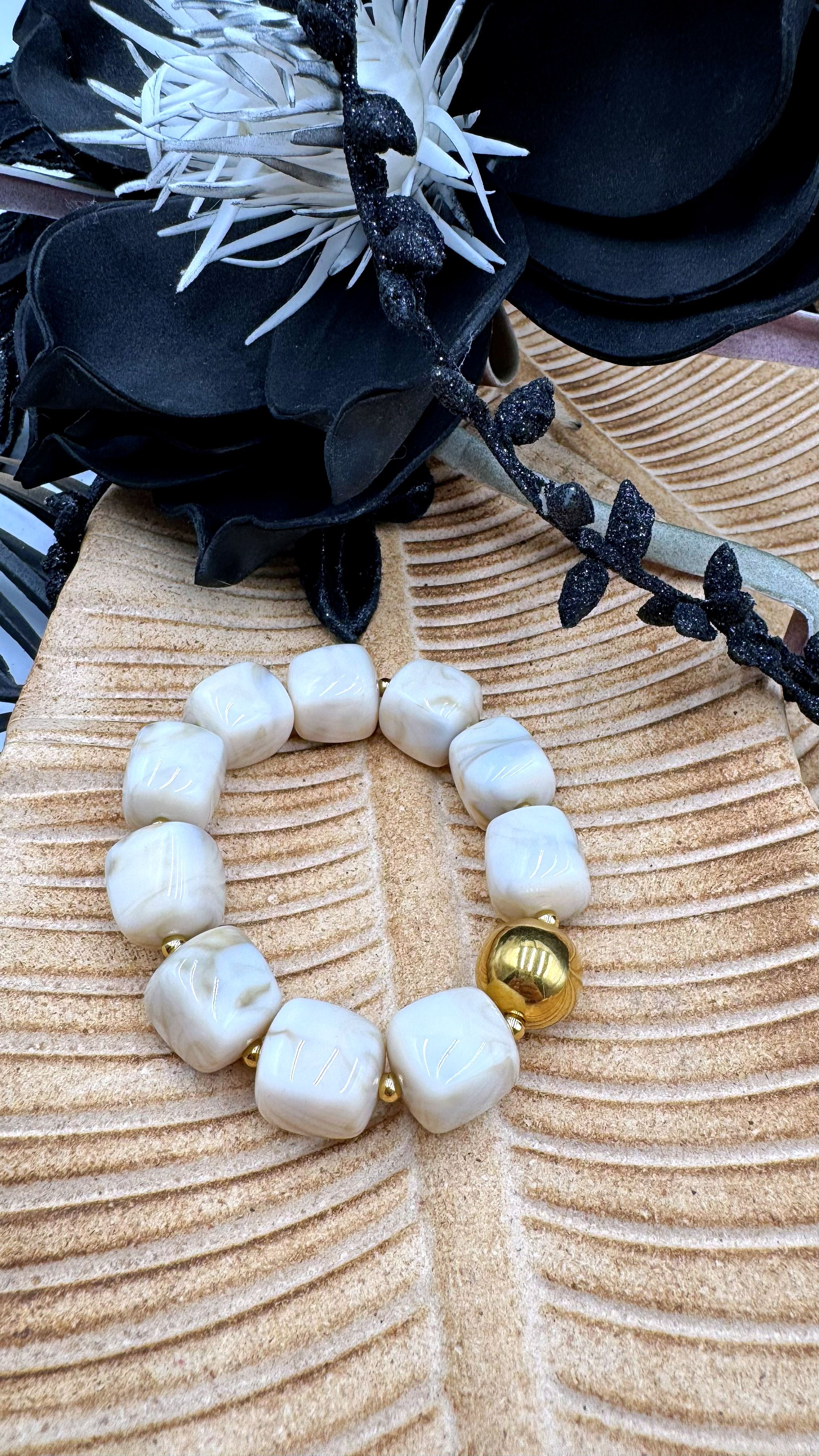 Armband Princess Geometry *Beige*