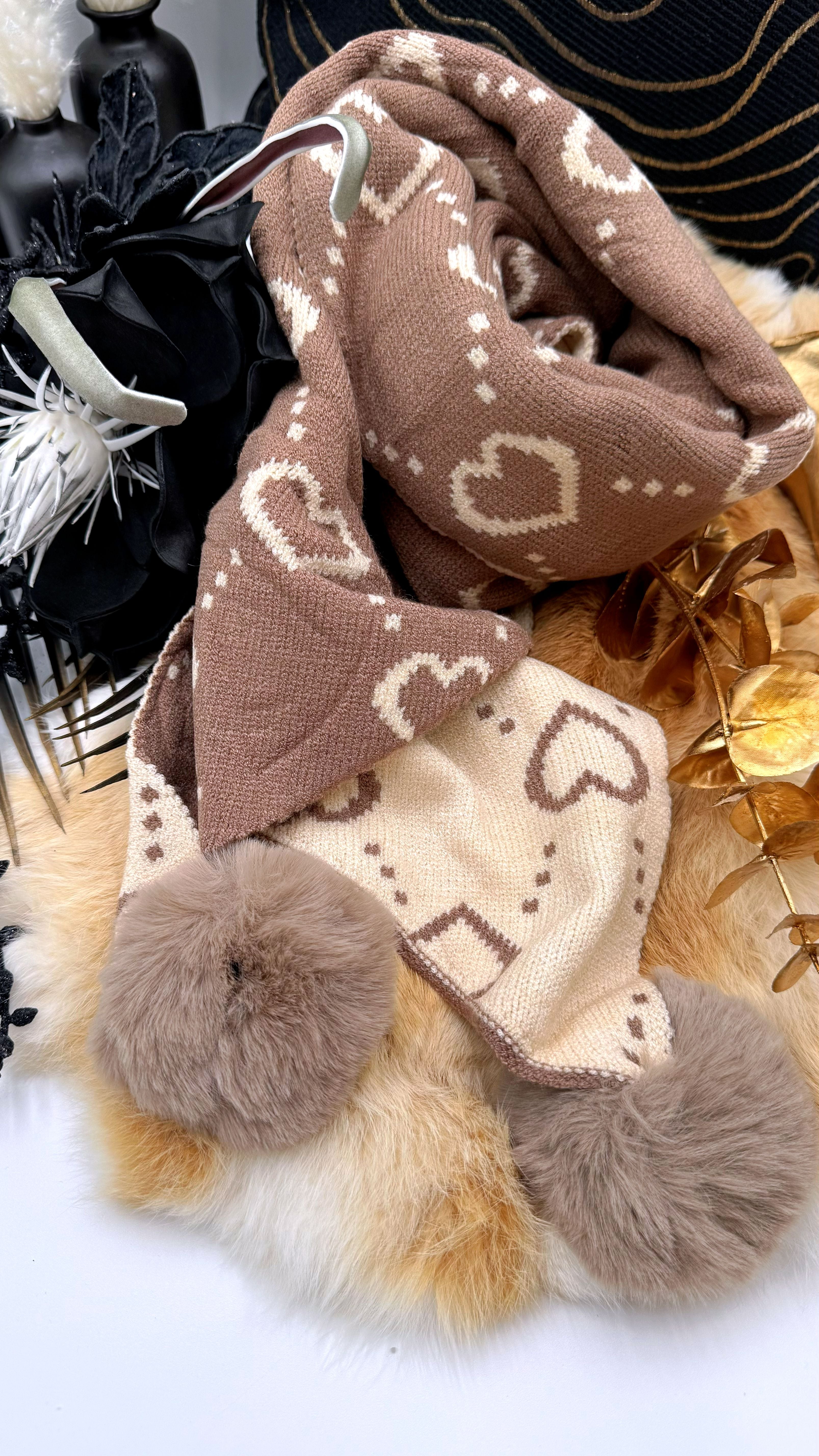 Schal Lovely Warmth *Taupe*