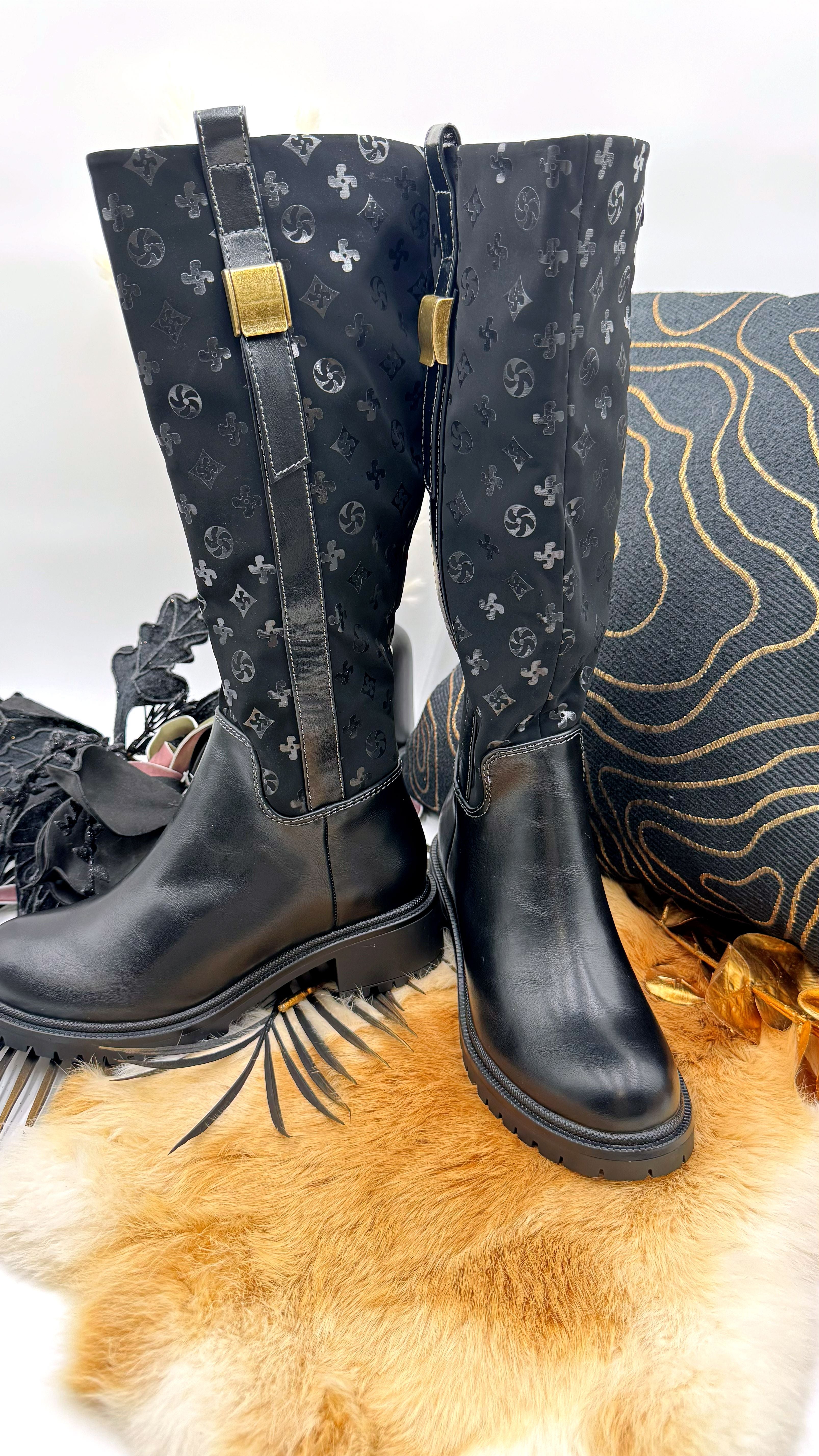 Stiefel Black Empress