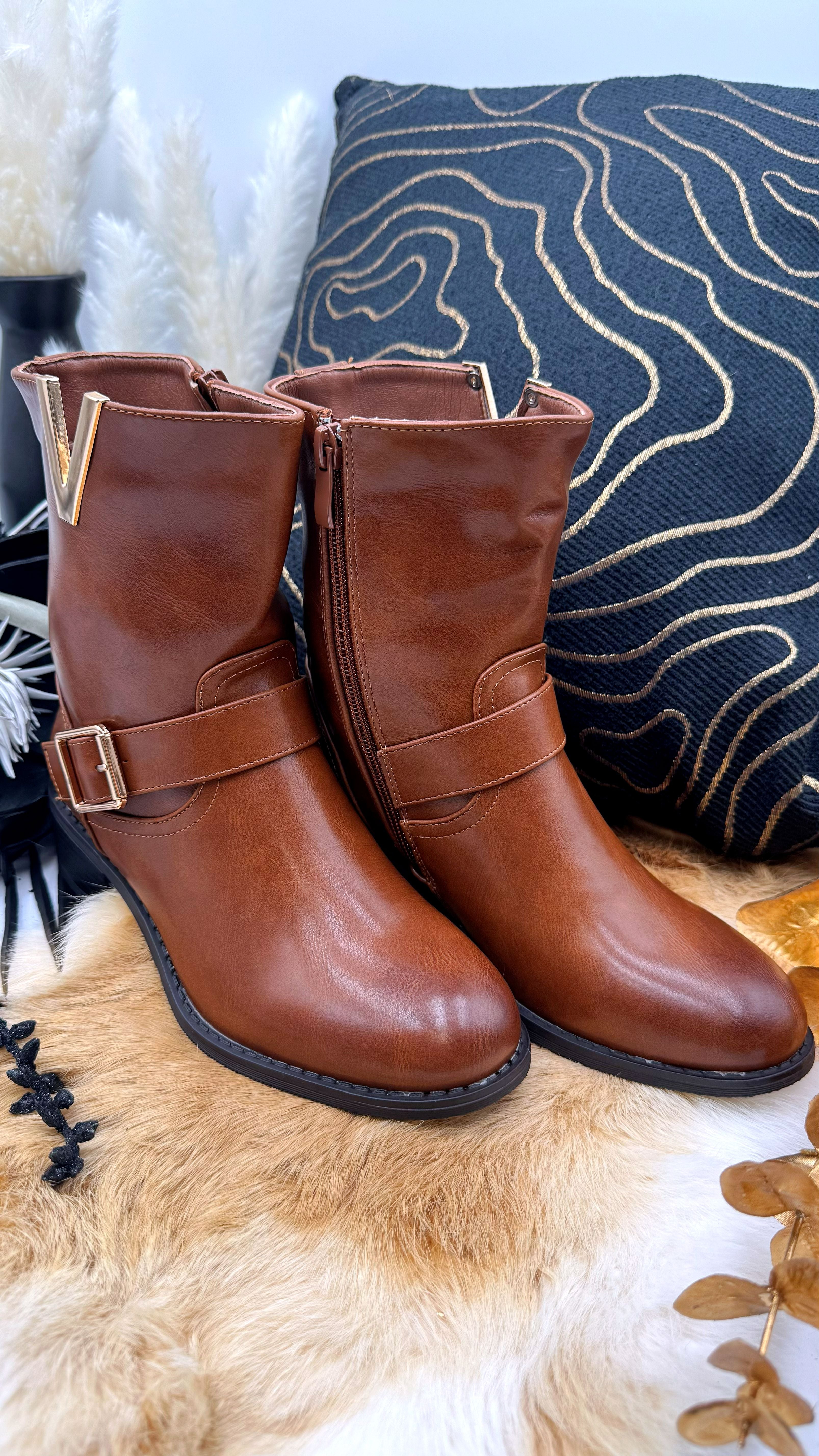 Boots Midnight Vibe *Camel*