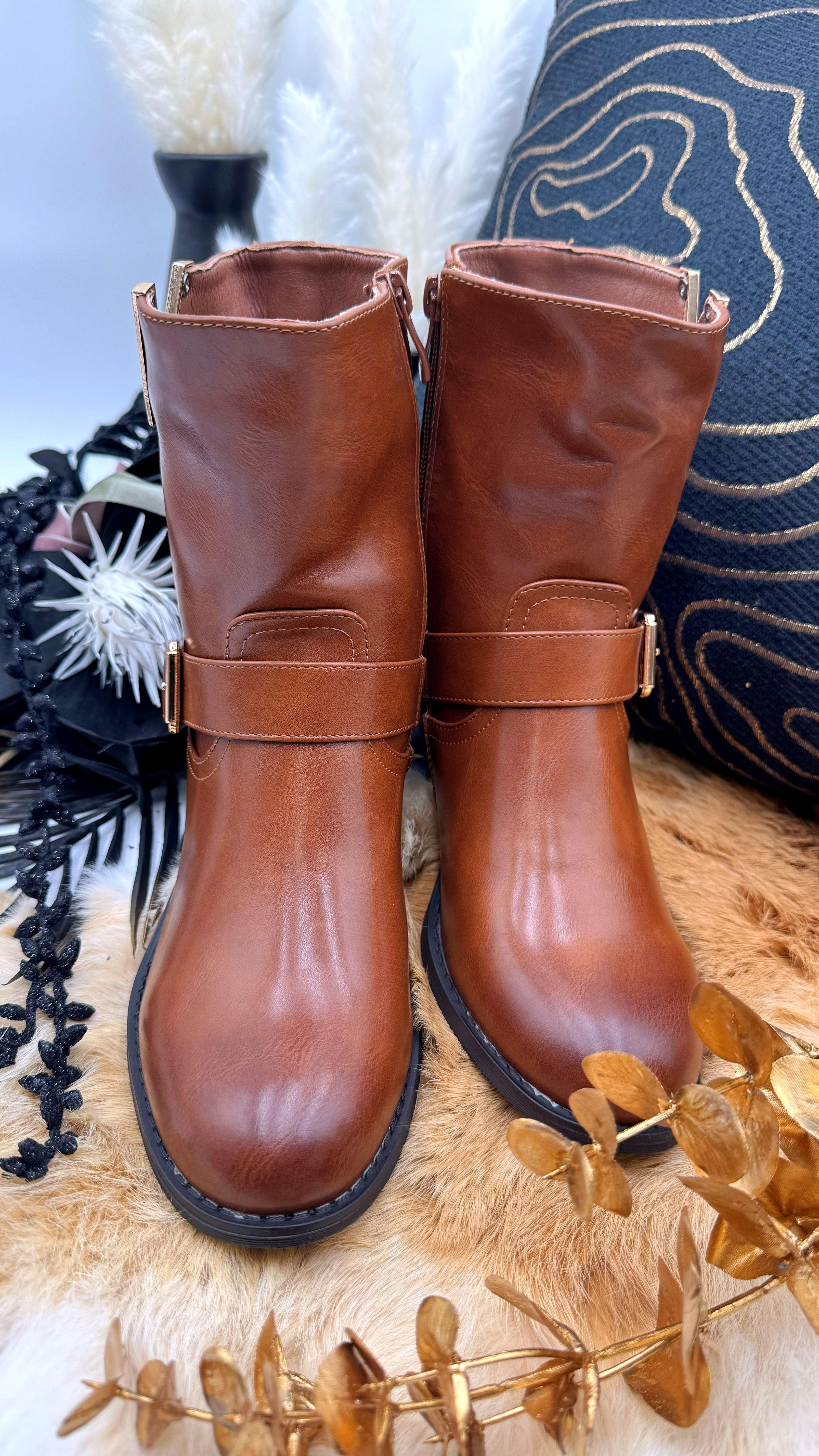 Boots Midnight Vibe *Camel*