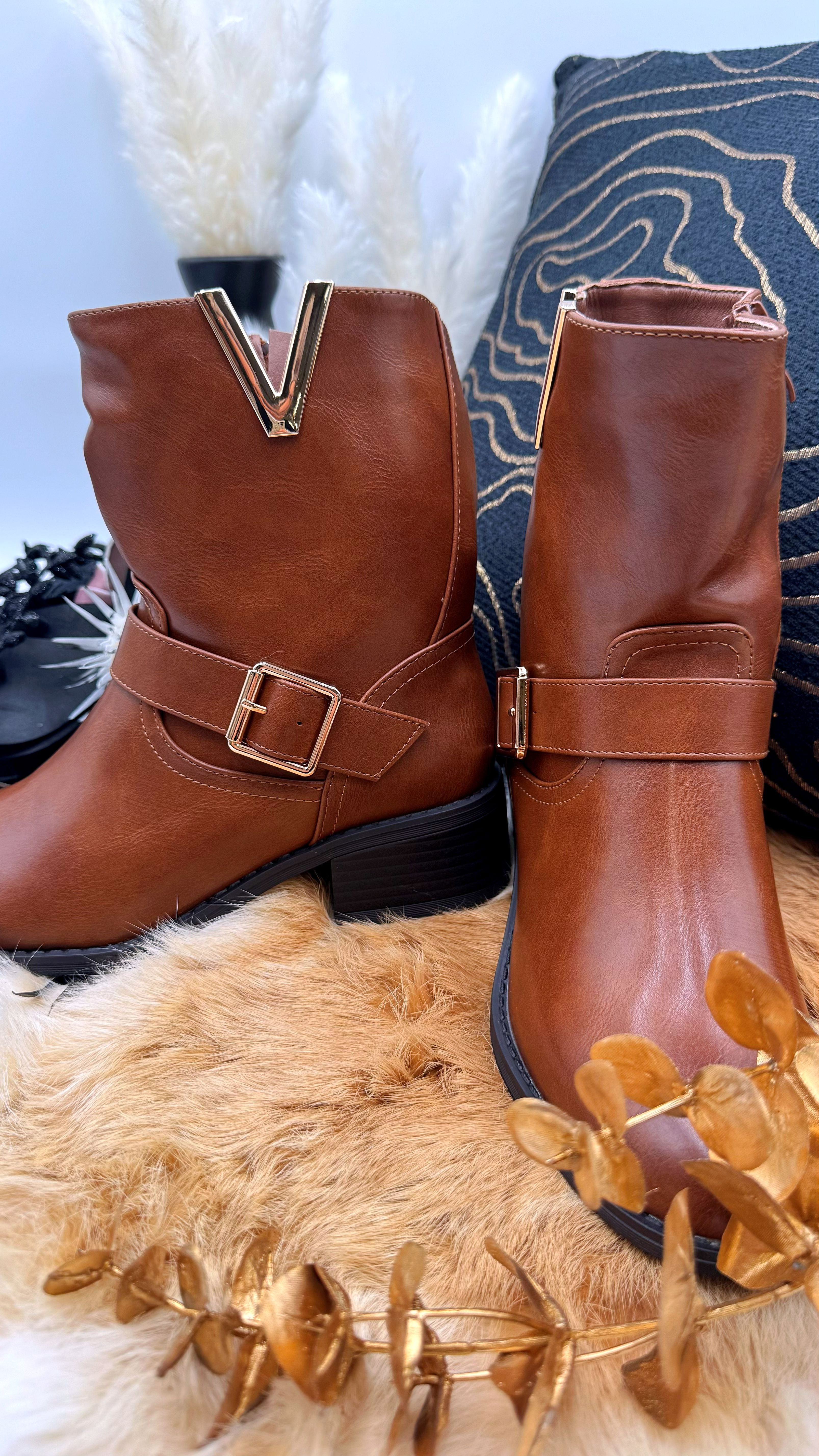 Boots Midnight Vibe *Camel*